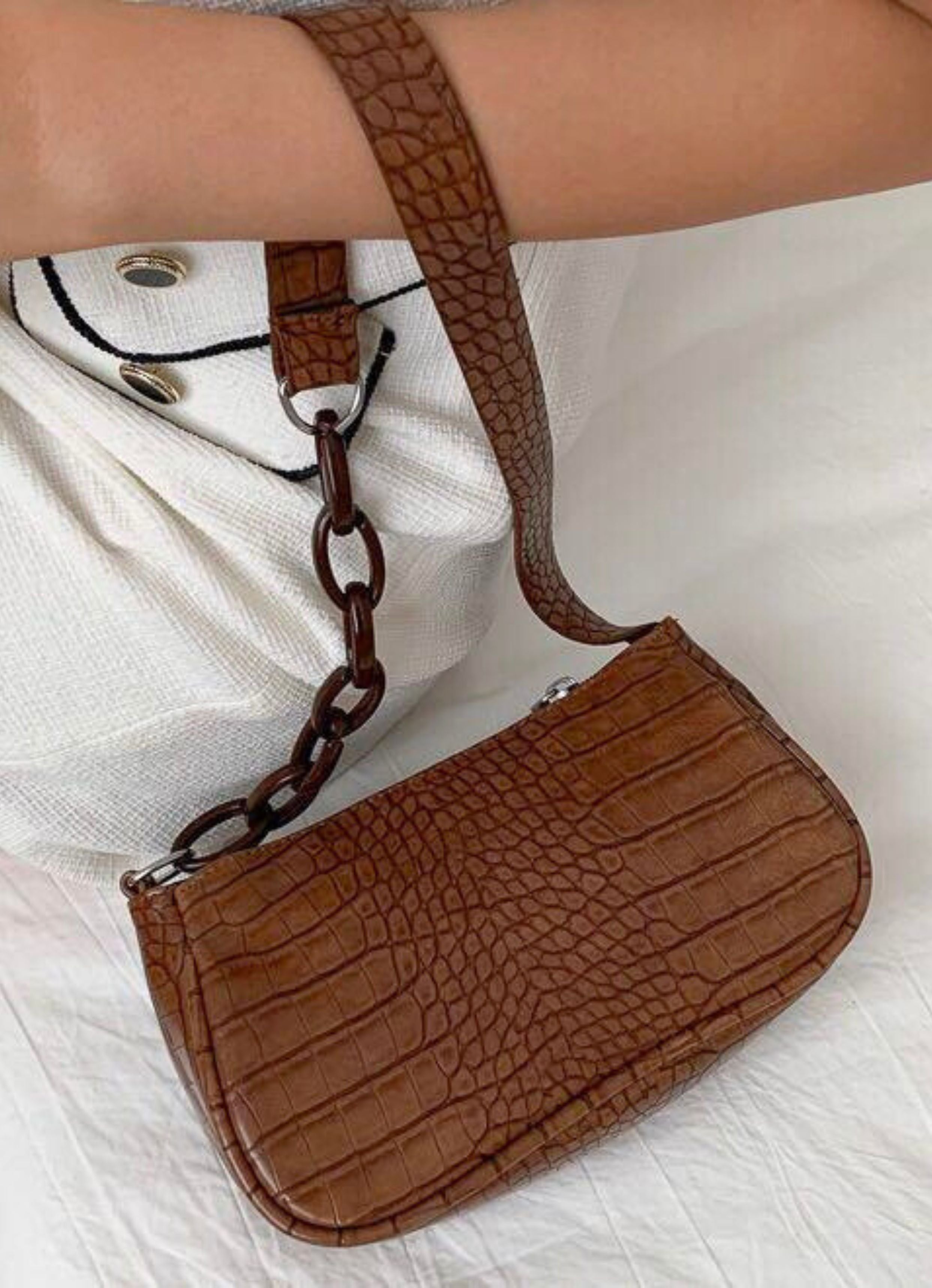 Retro Brown Messenger Bag