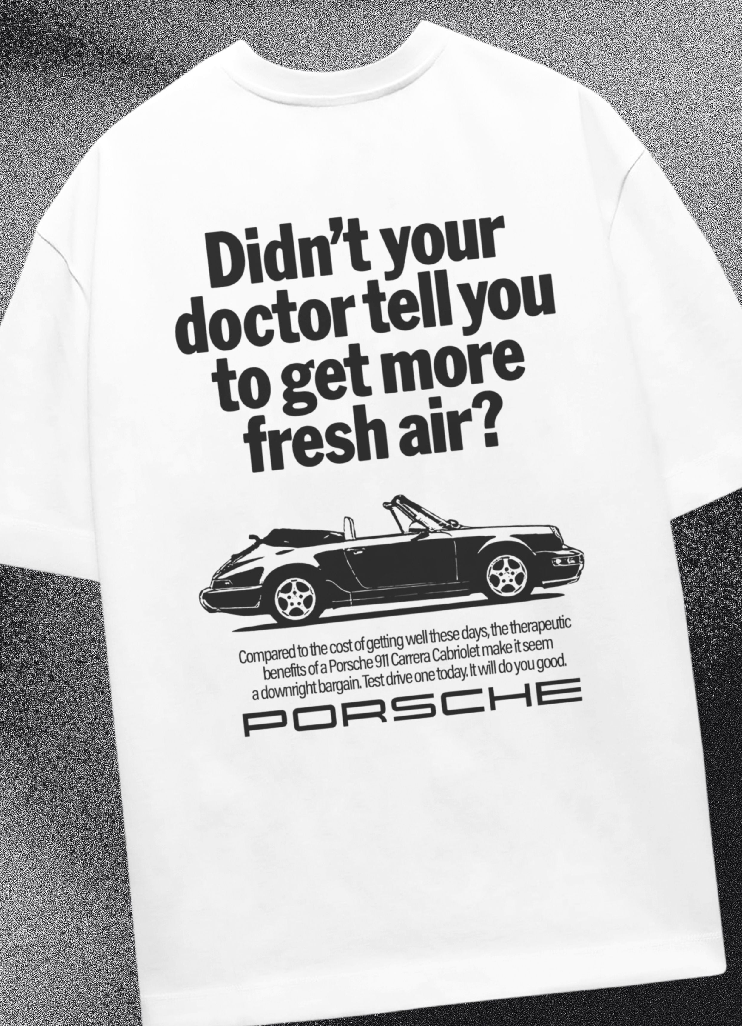 Doctor Porsche F&B Oversized Tshirt