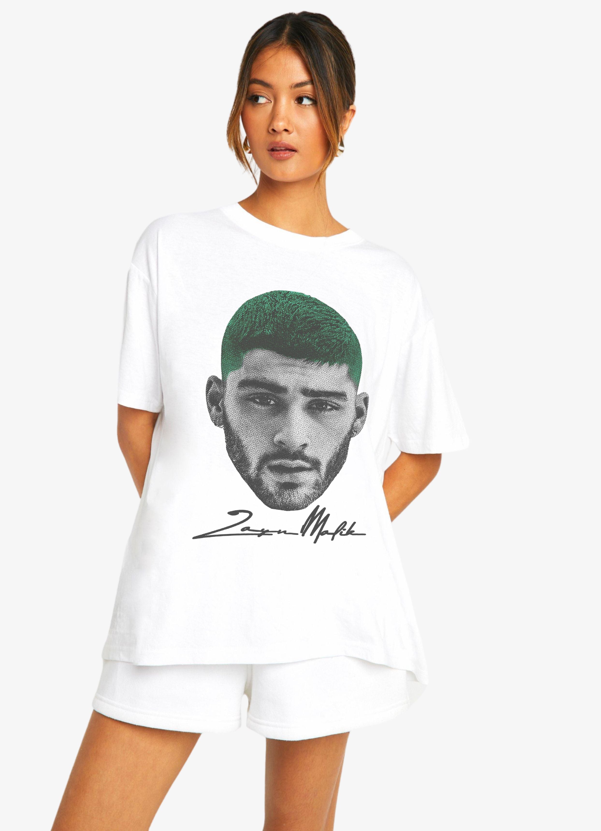 Zayn Thug White Oversized Tshirt