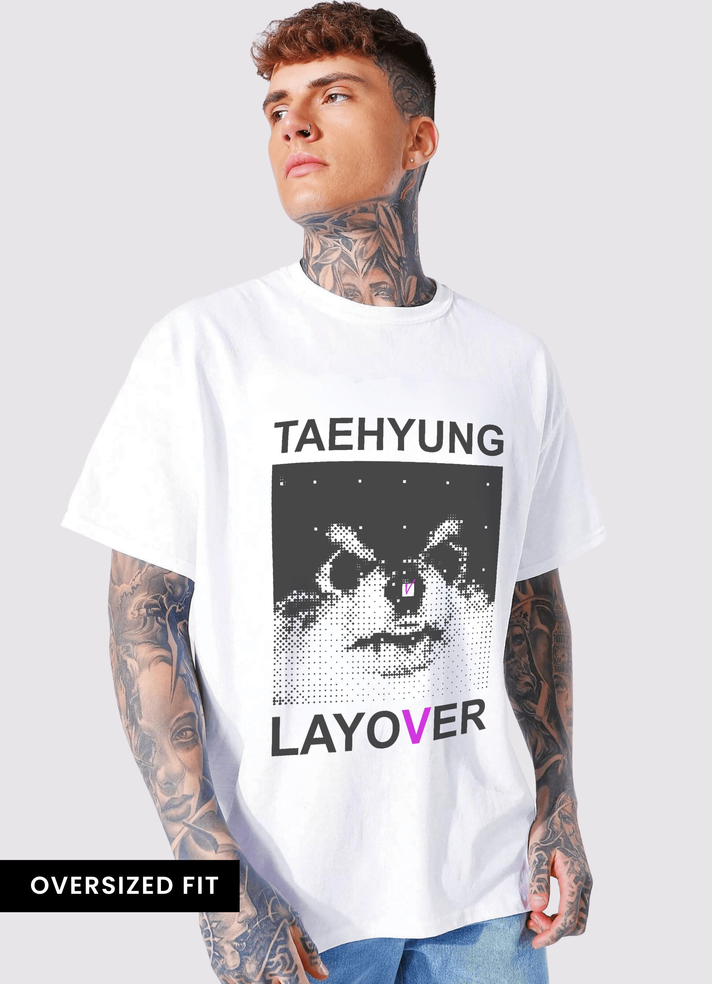 Layover Album Unisex Oversized T-Shirt
