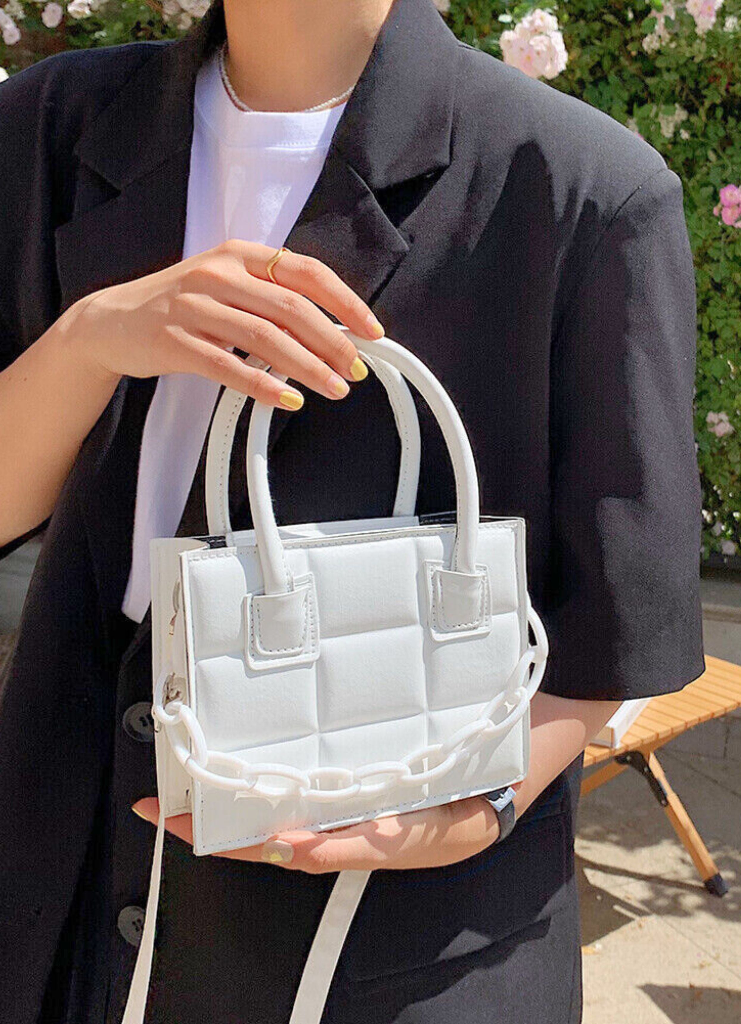 Versatile White Bag