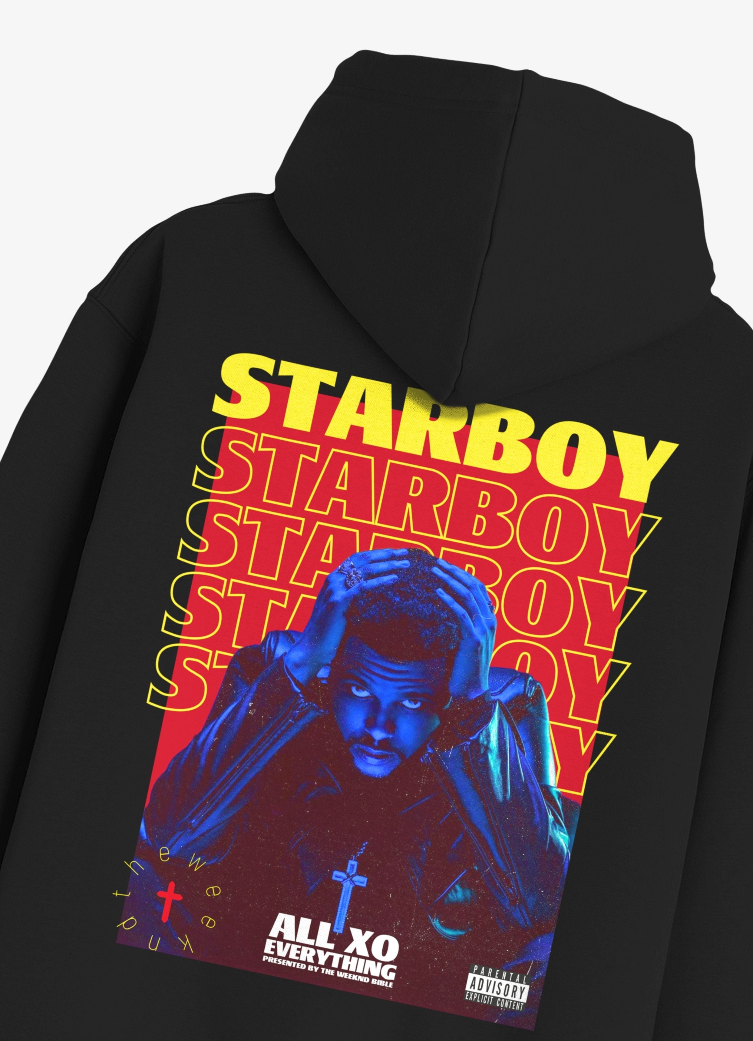 Weeknd Starboy Back Hoodie
