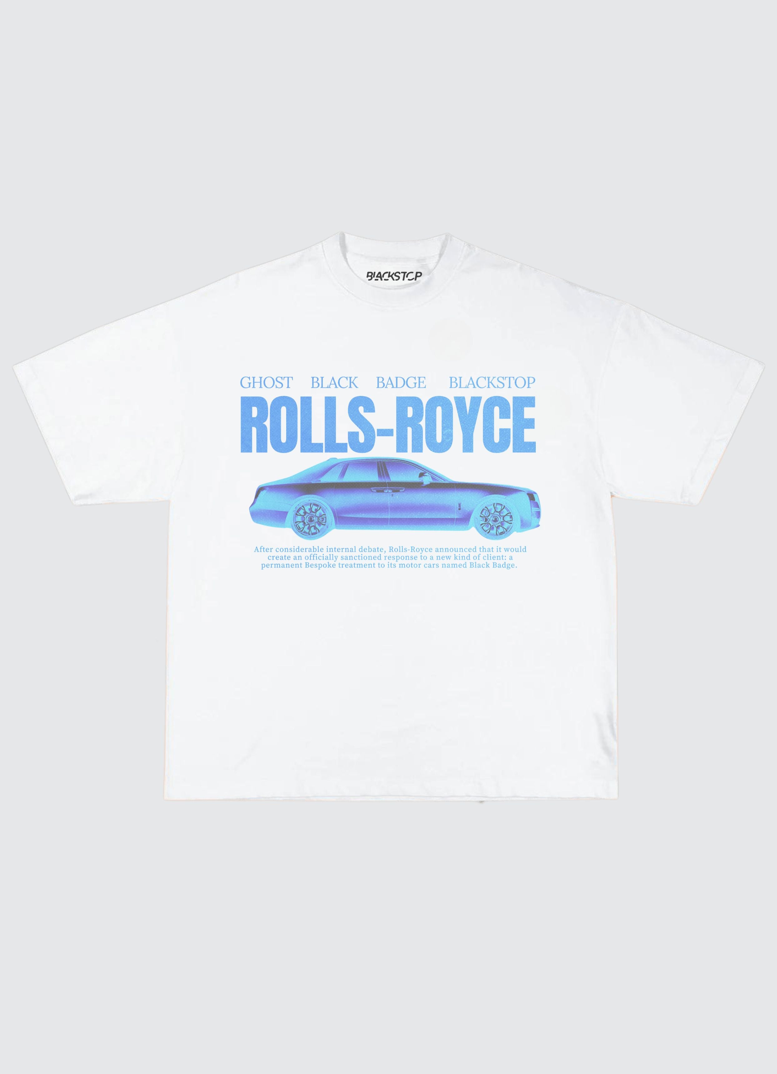 Rolls-Royce Ver 1 White Oversized T-shirt