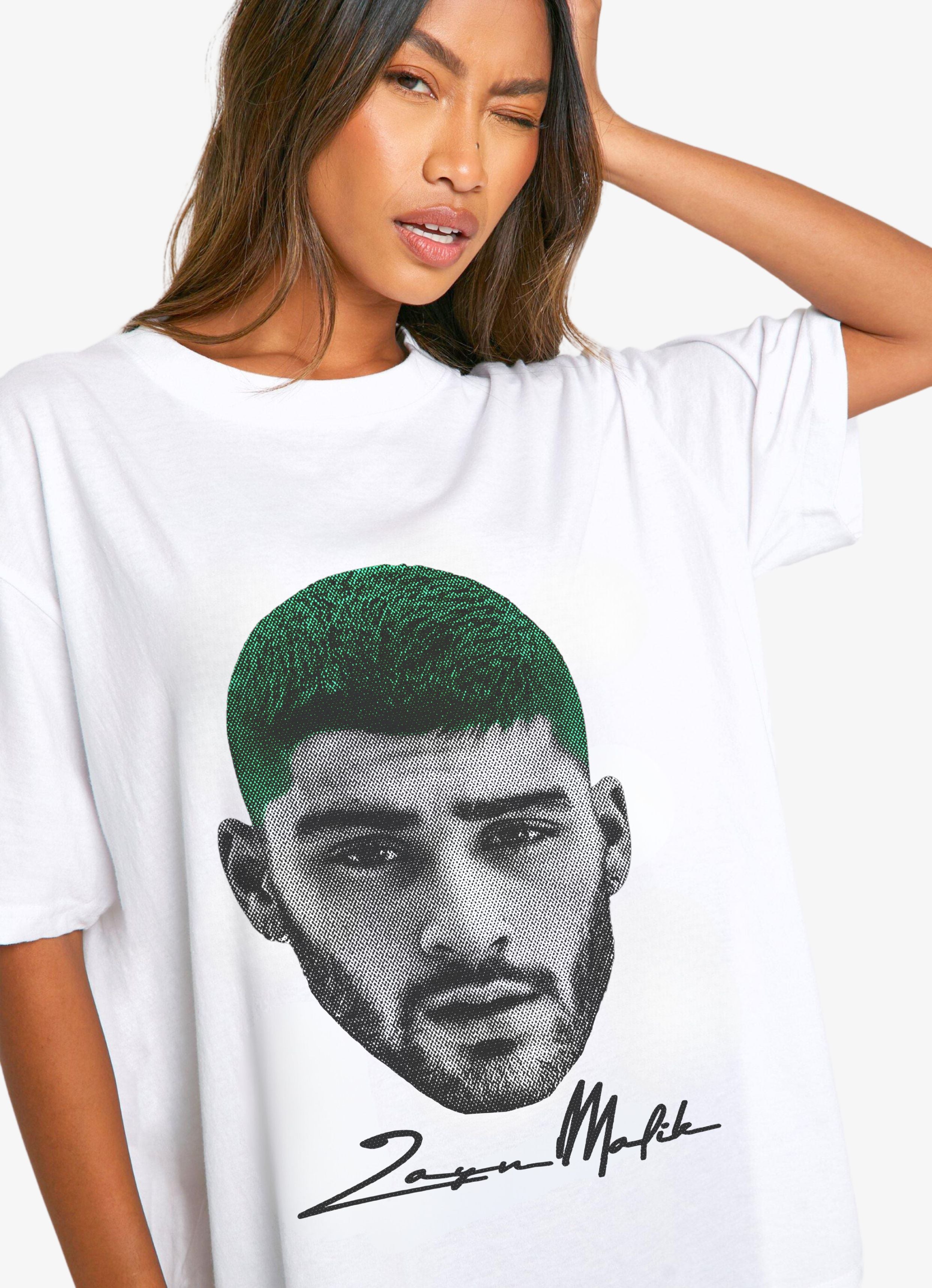 Zayn Thug White Oversized Tshirt