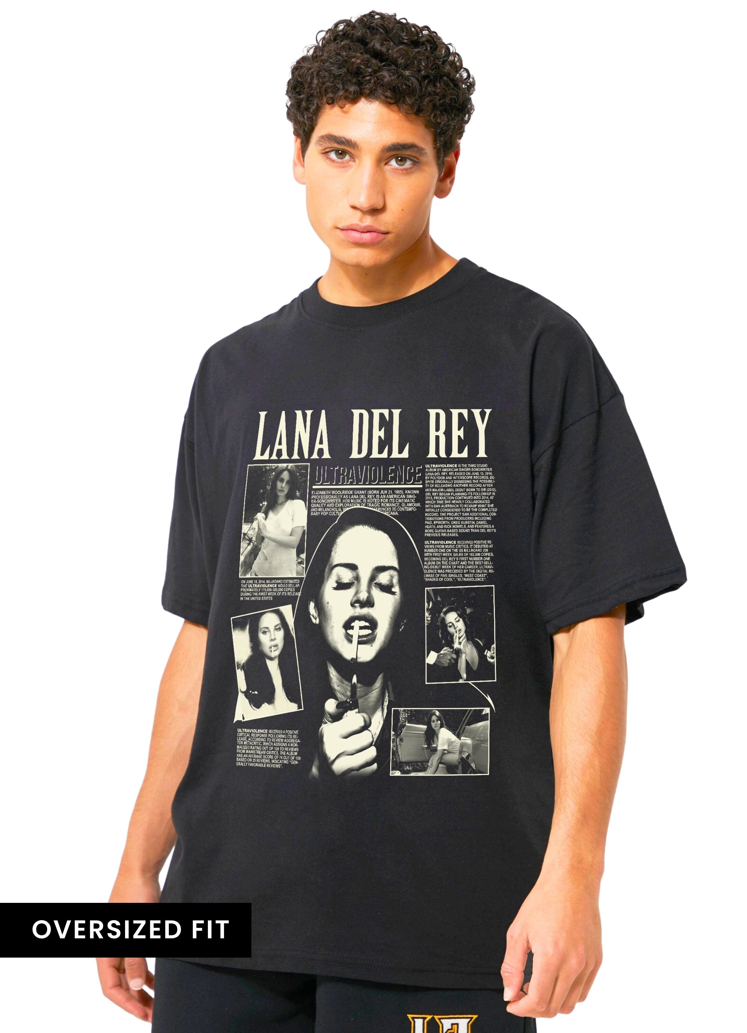 Lana Del Rey Oversized Unisex Tshirt #02
