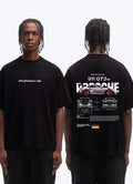 Porsche 911 GT3 F&B Black Oversized Tshirt
