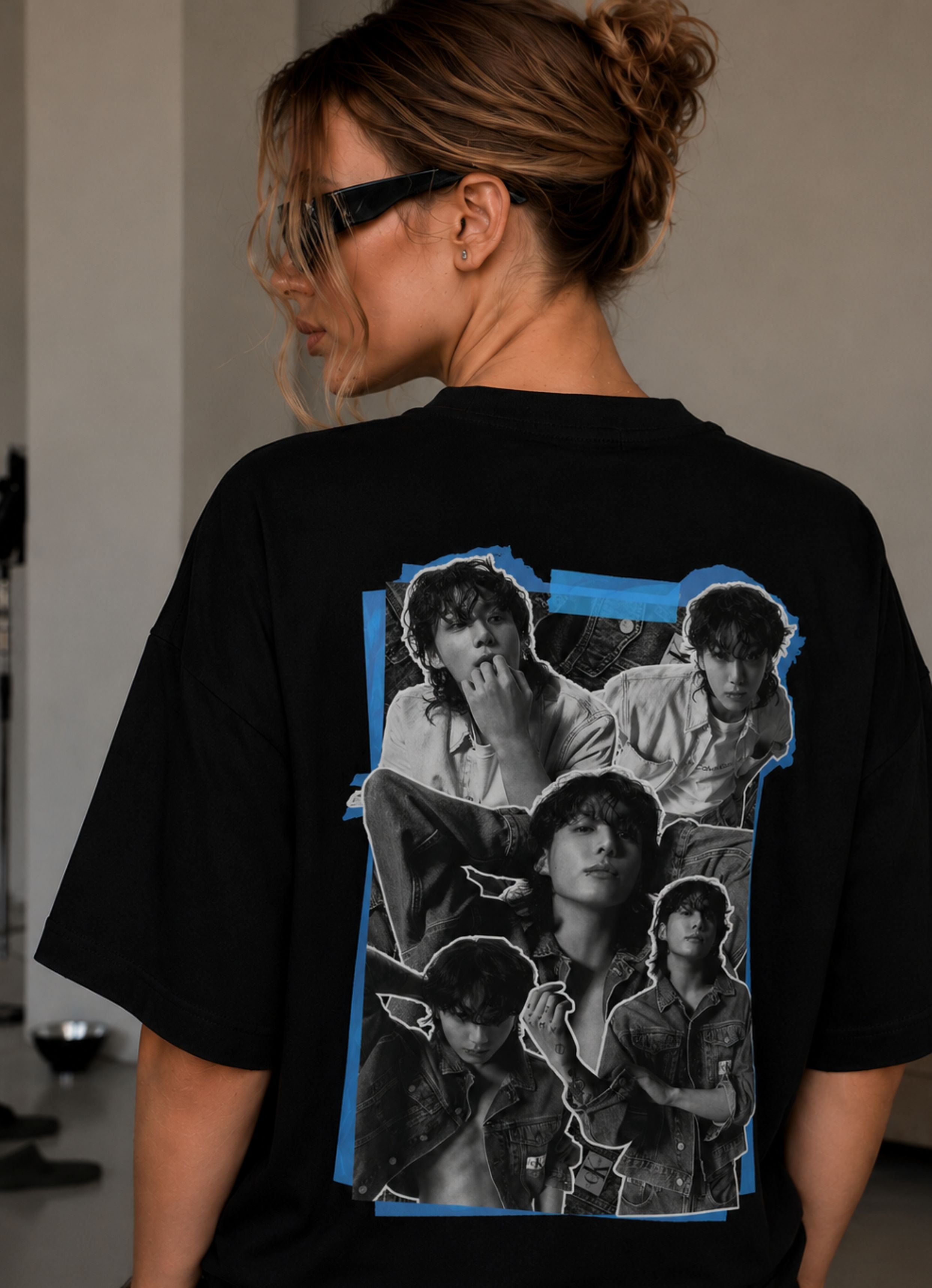 Jungkook Ck F&B Oversized T-Shirt