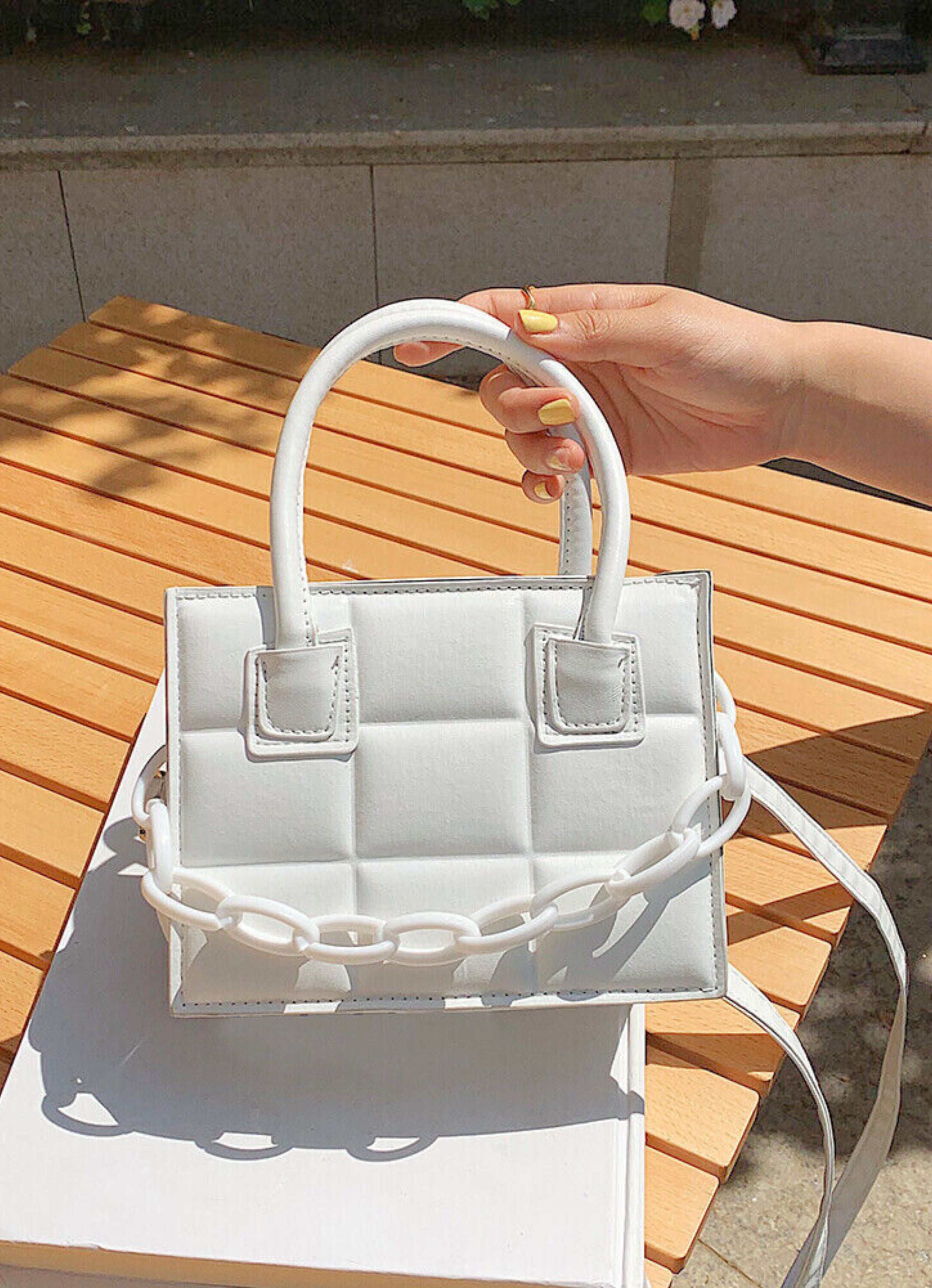 Versatile White Bag