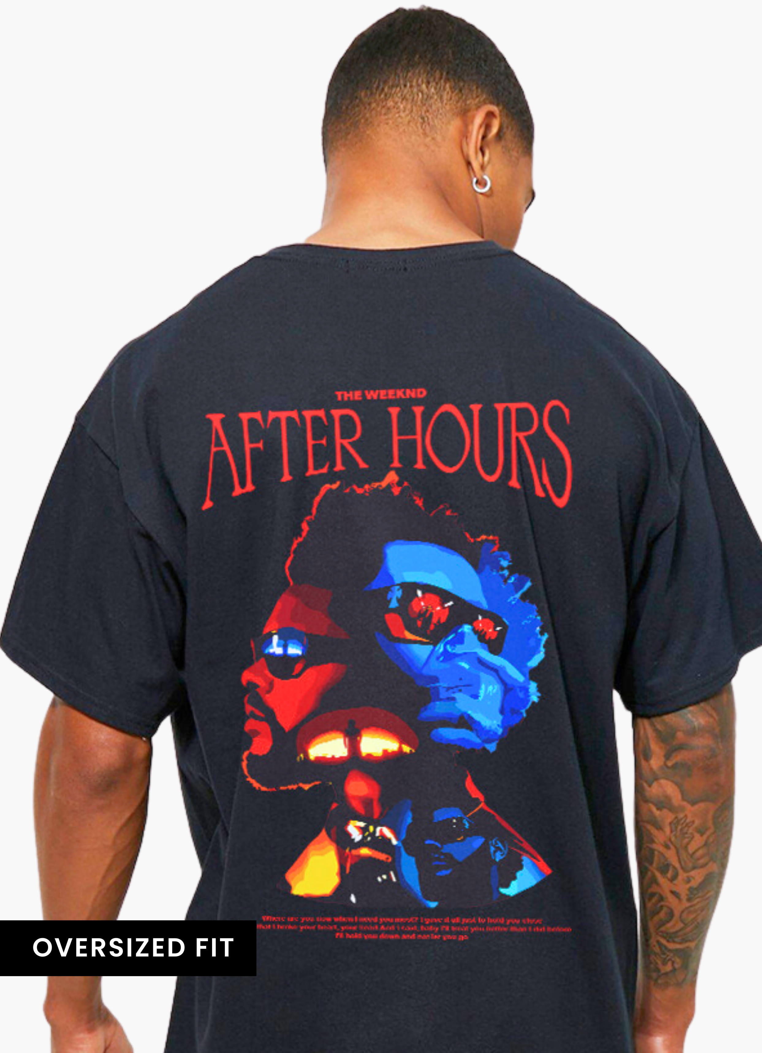 The Weeknd After Hours F&B Oversized Unisex Tshirt