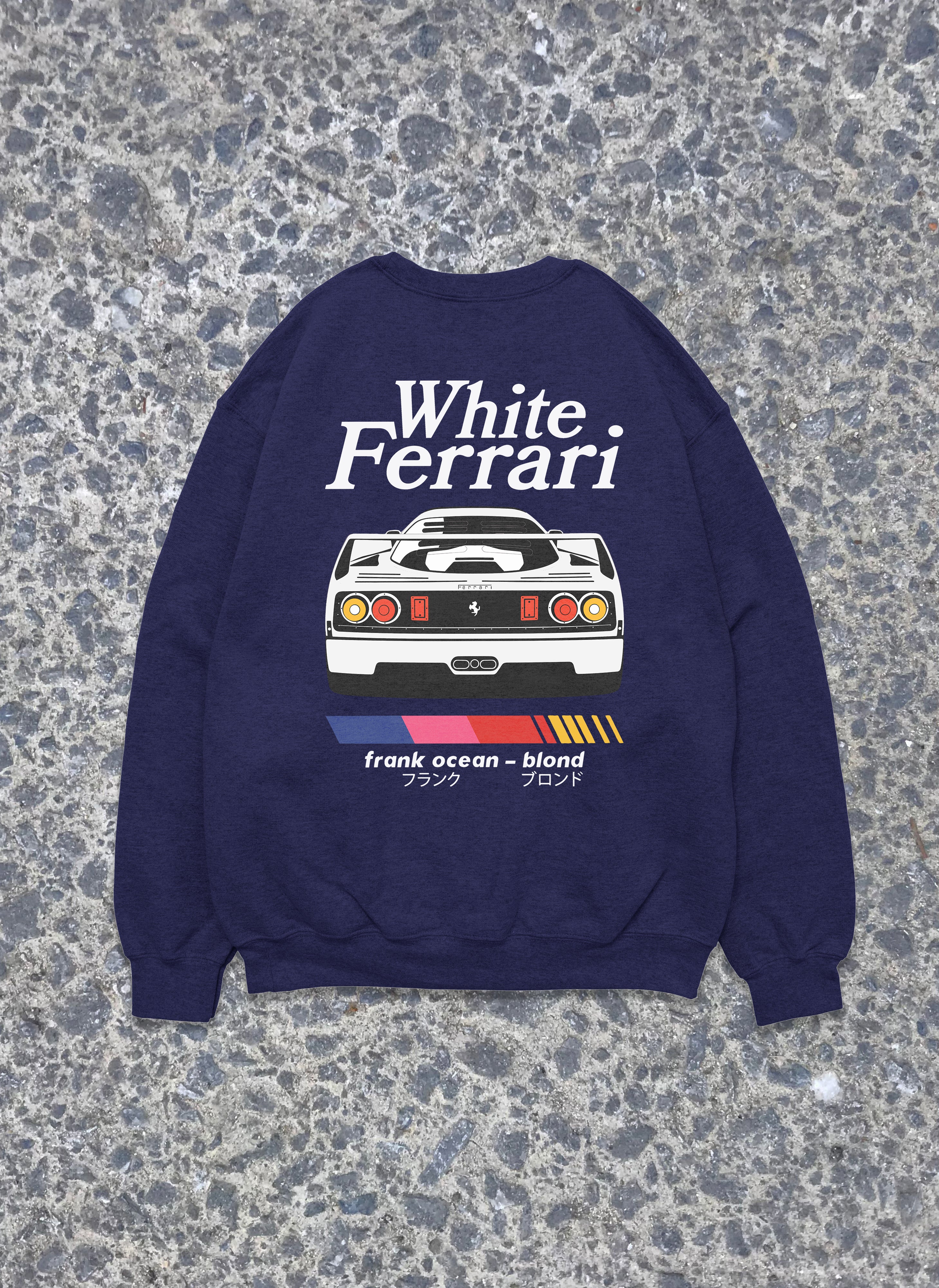 Blonde Ferrari F&B Blue Sweatshirt