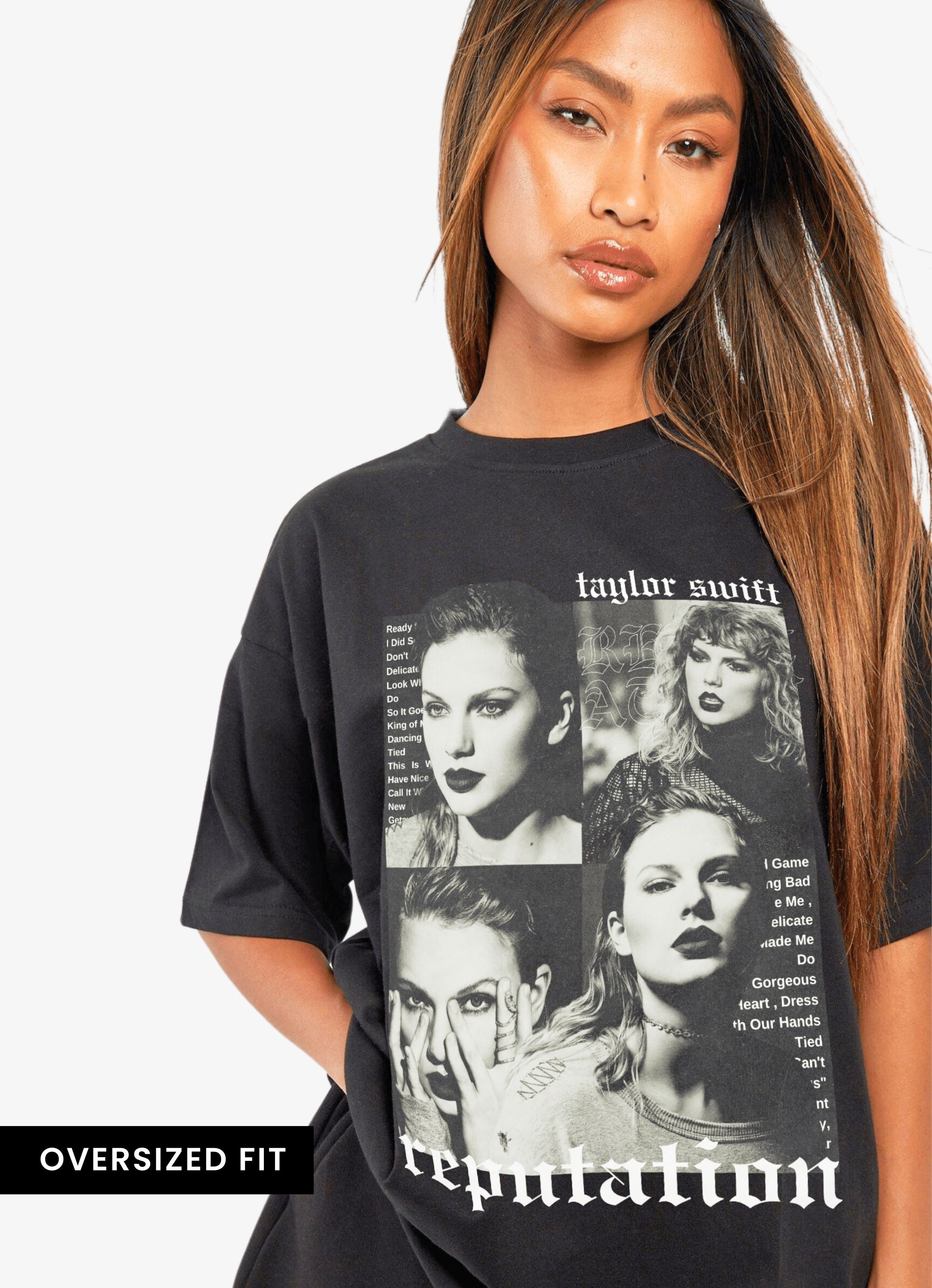 Taylor Swift Reputation Oversized T-shirt