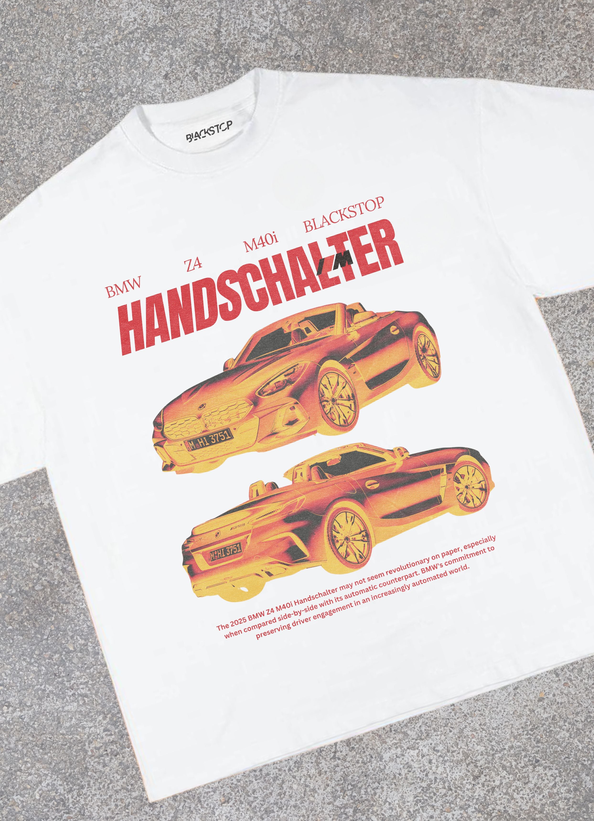 Bmw Handschalter V2 Oversized T-shirt