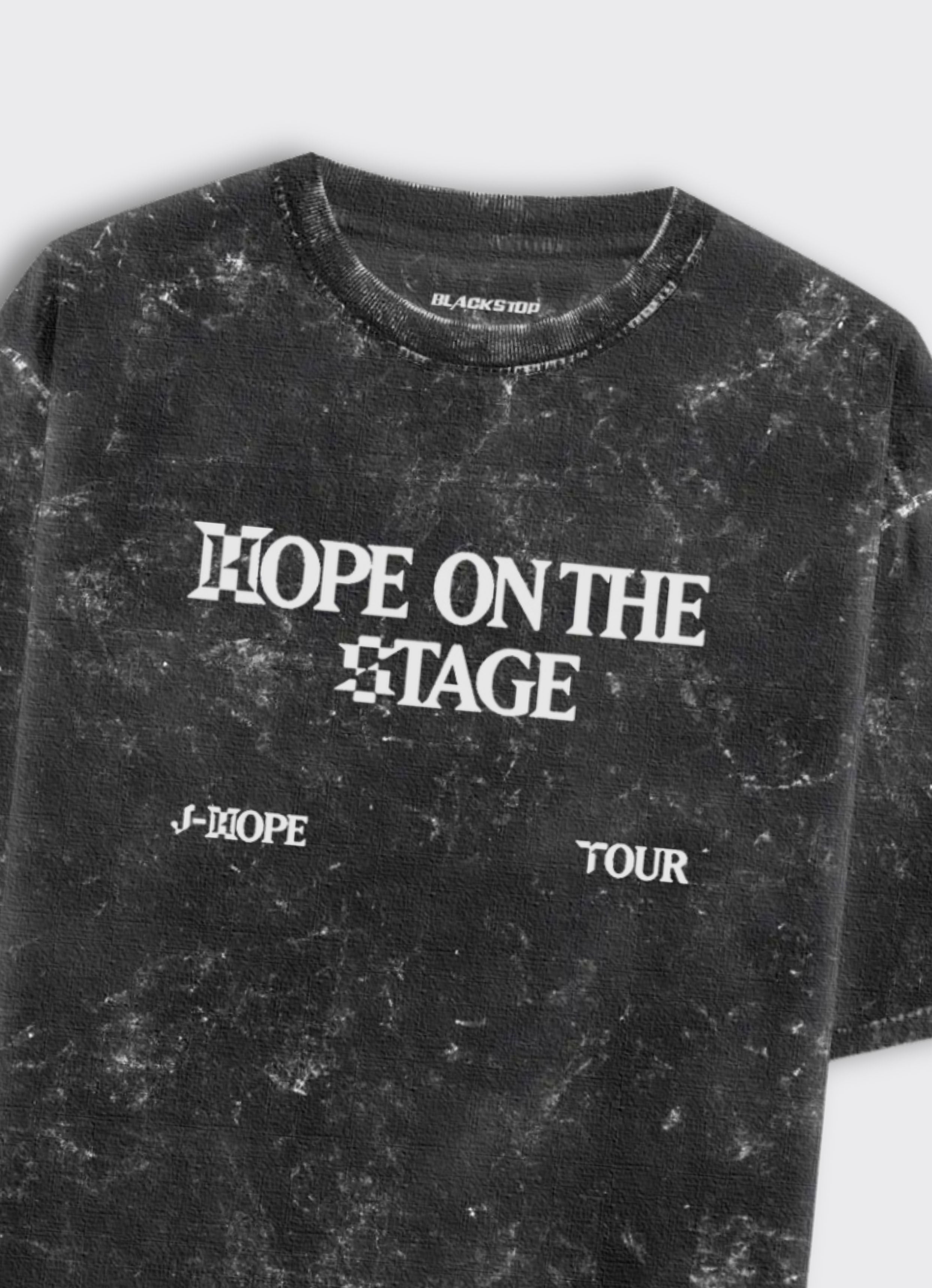 J-Hope H.O.T.S Acid Wash F&B Oversized Tshirt