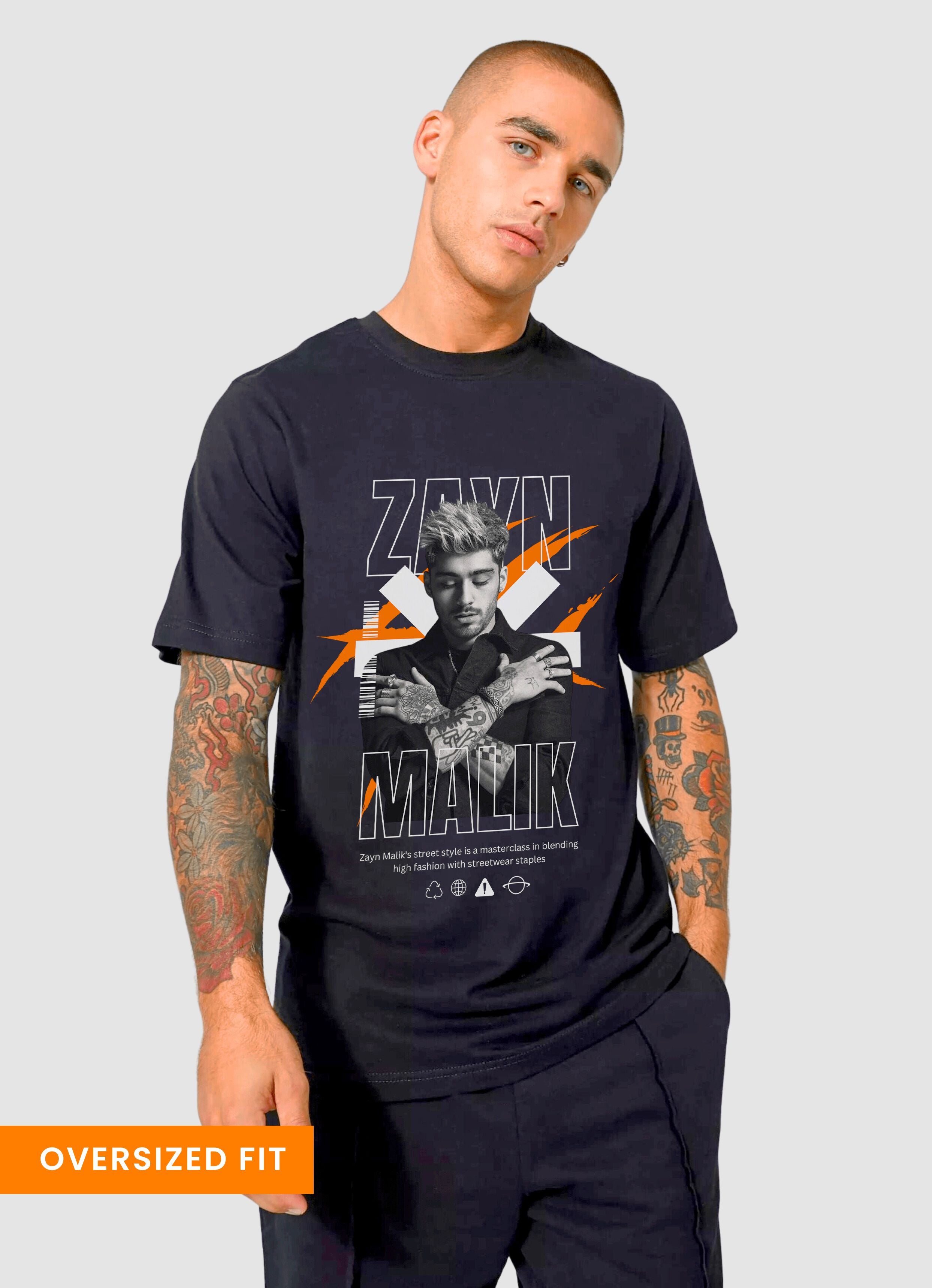 Zayn Malik V1 Oversized T-Shirt