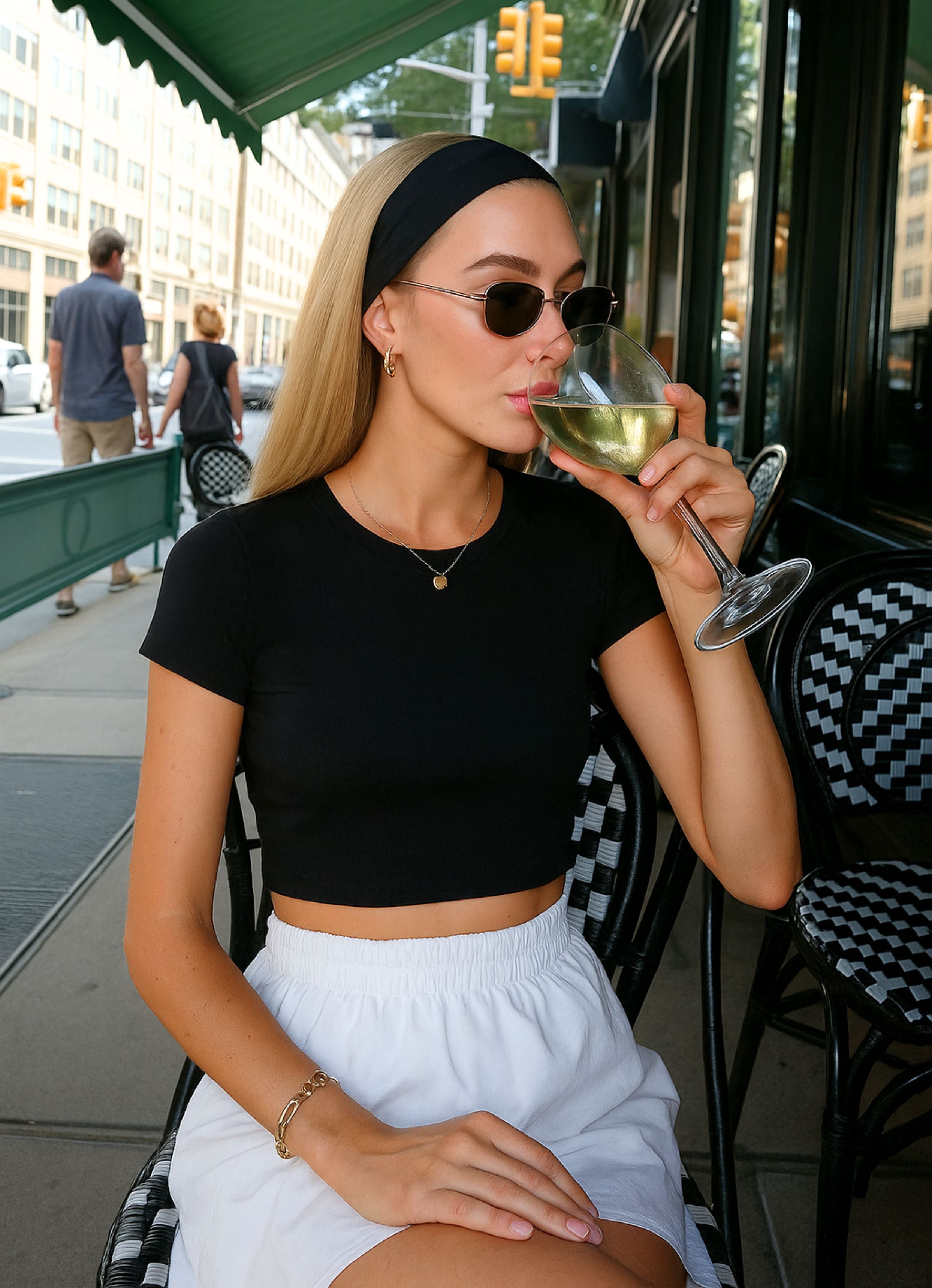 Basic Crop Top - Black