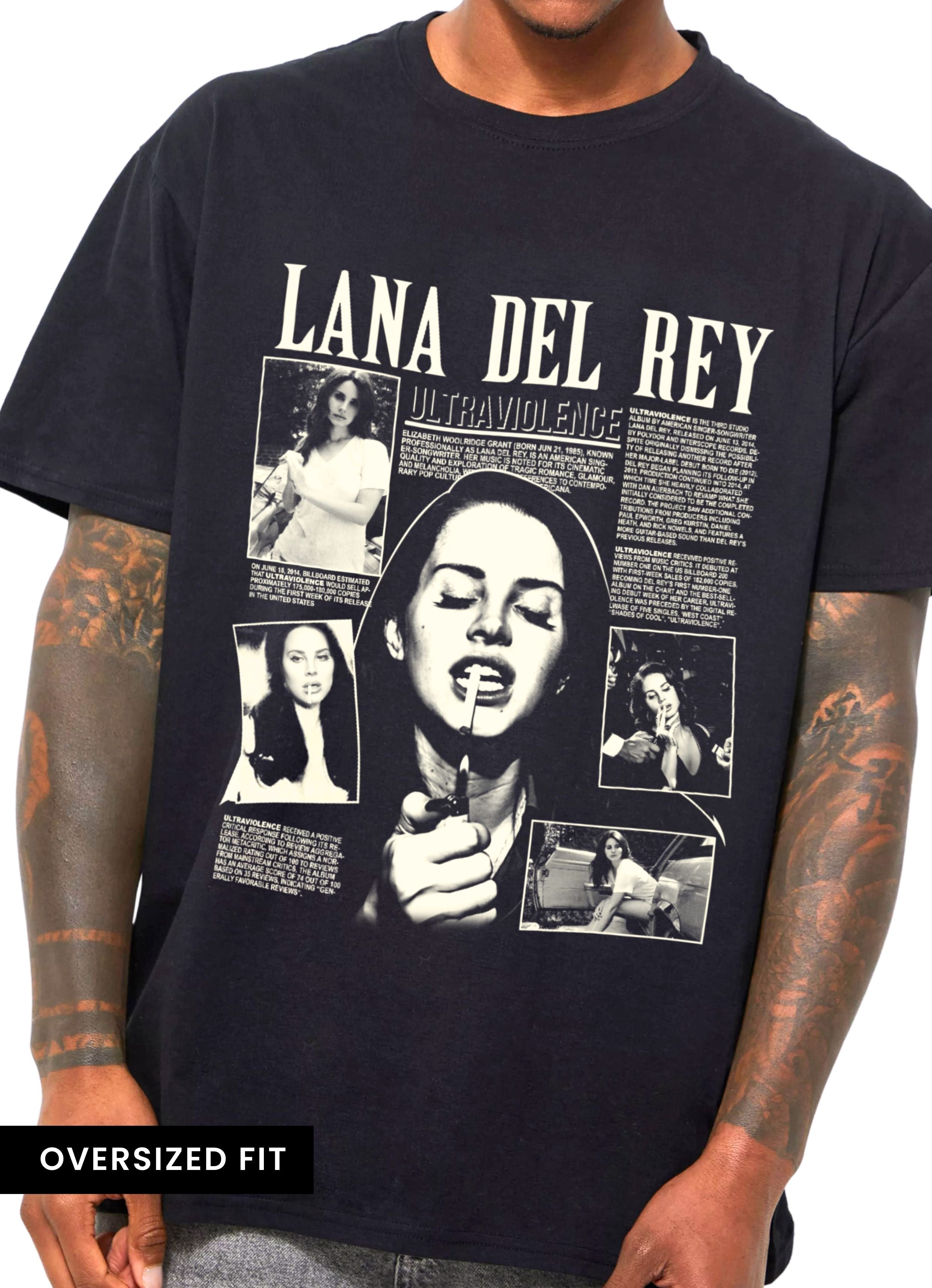 Lana Del Rey Oversized Unisex Tshirt #02