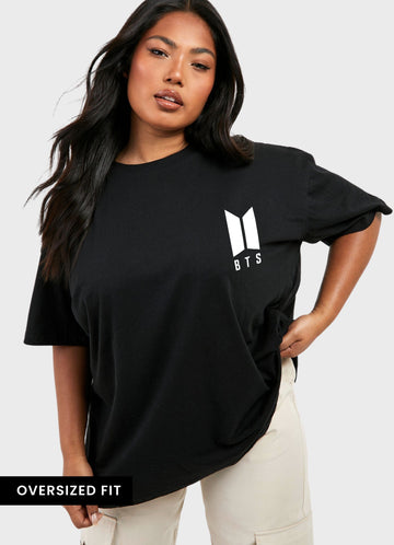 BTS Numbers F&B Oversized Unisex T-shirt | BFS