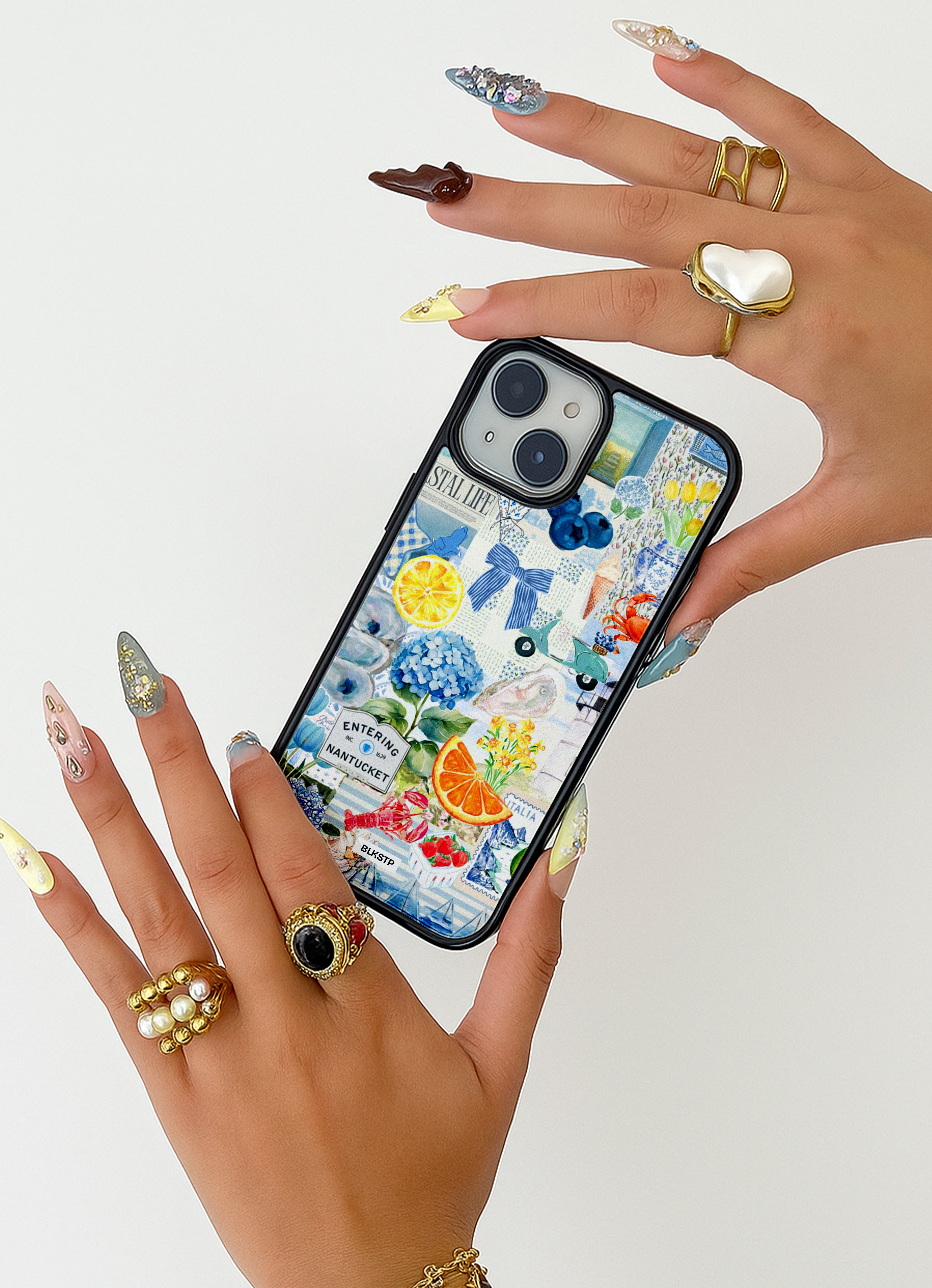 Blue Summer iPhone case
