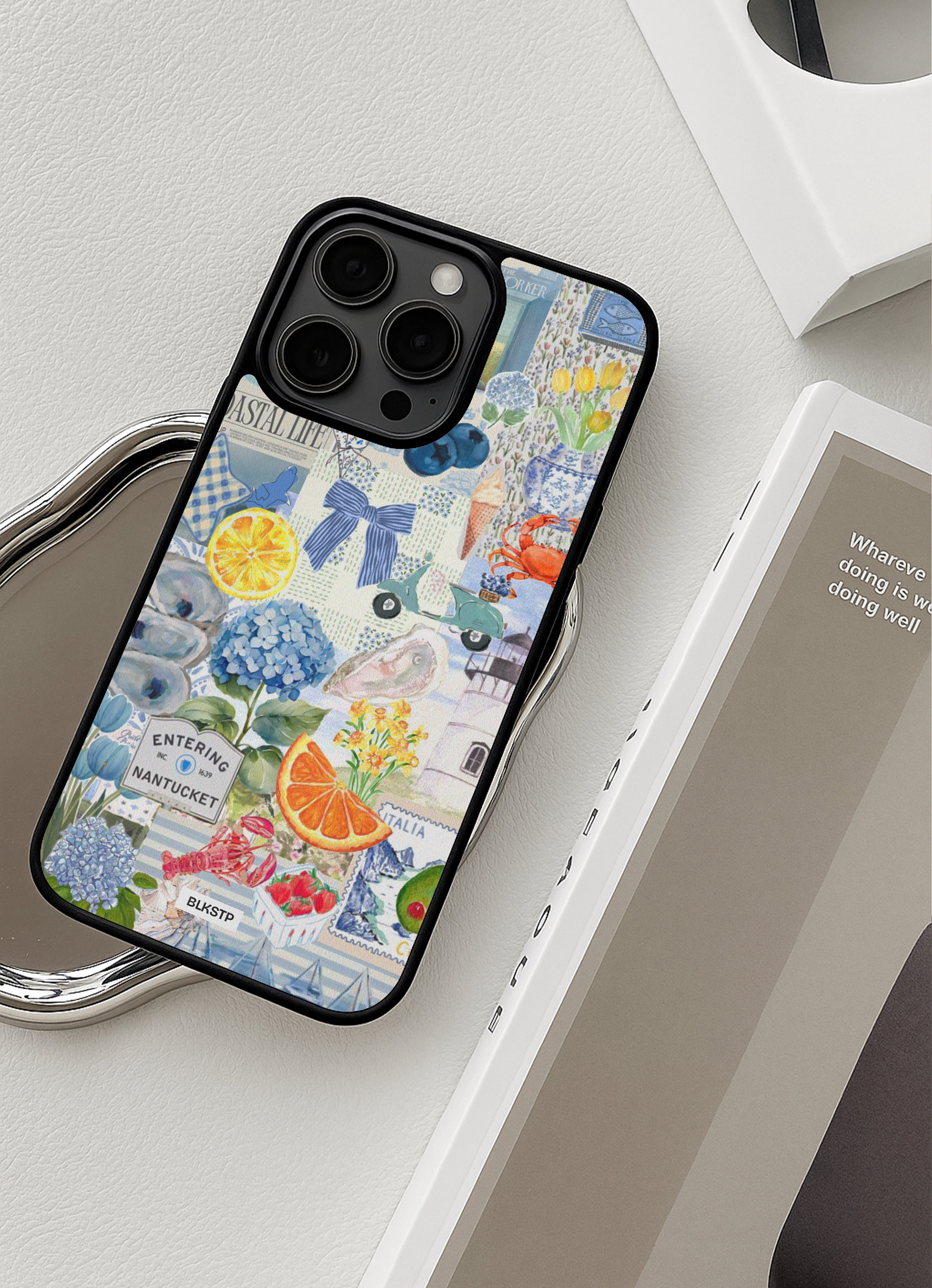 Blue Summer iPhone case