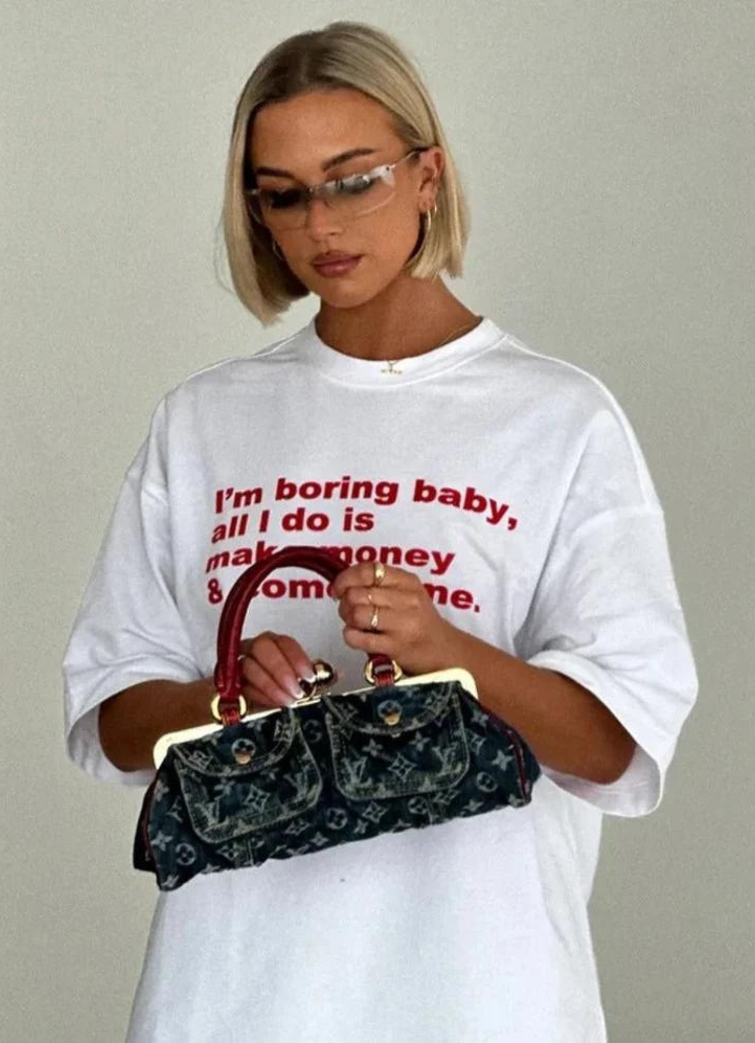 I'm Bored Baby Oversized Tshirt