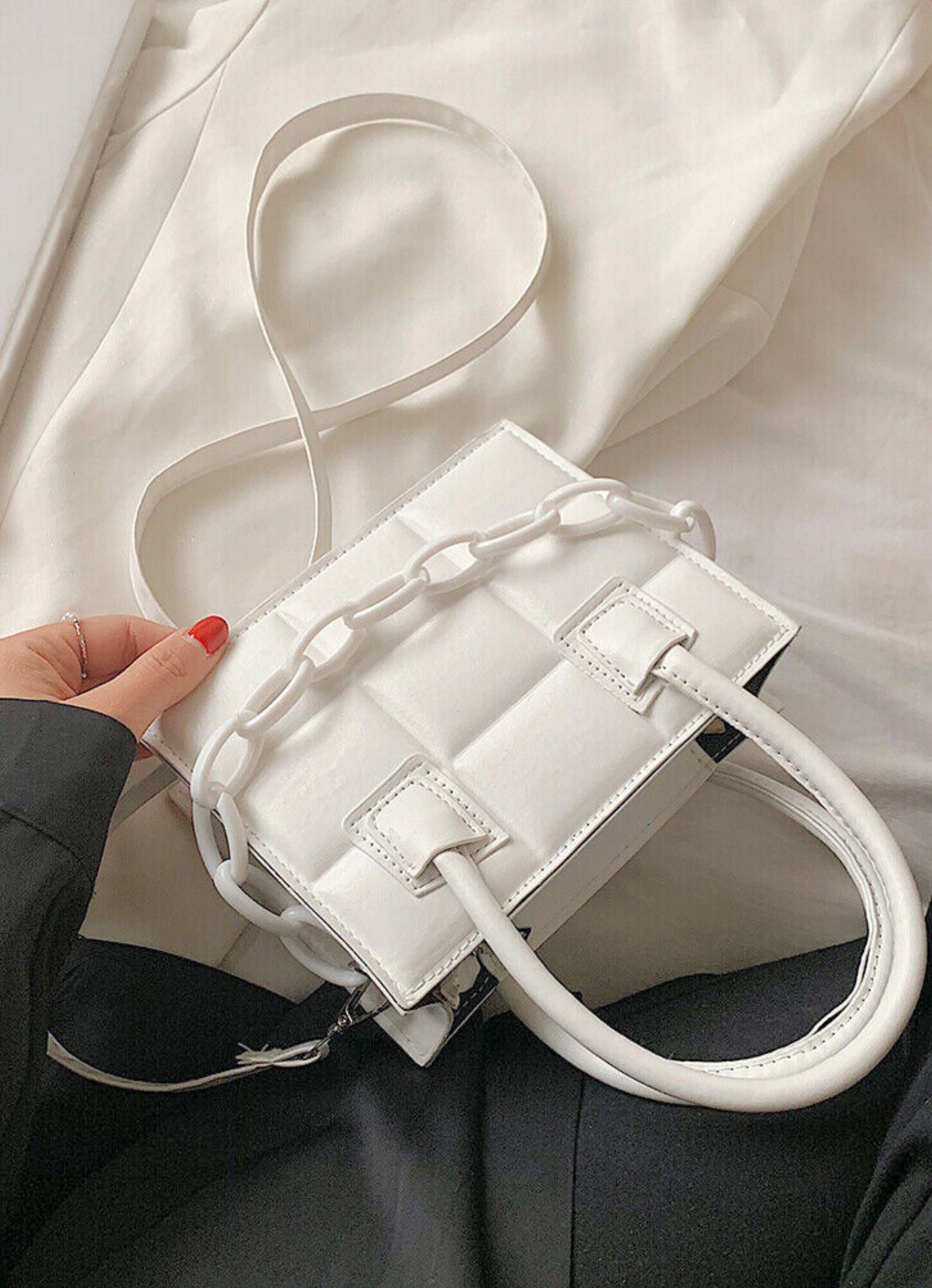 Versatile White Bag