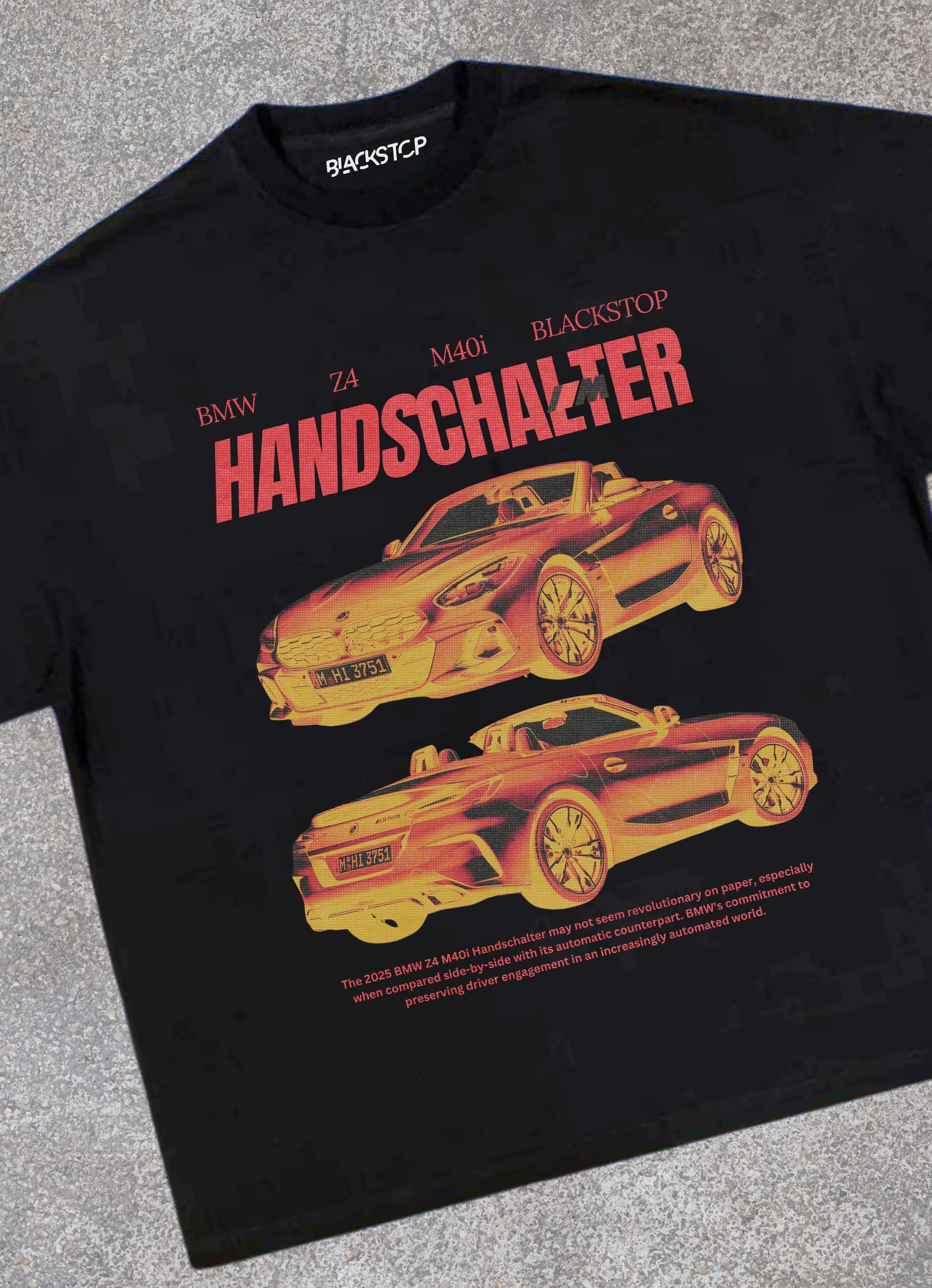 Bmw Handschalter V2 Oversized T-shirt