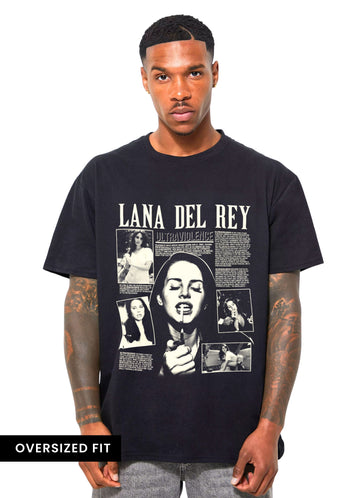 Lana Del Rey Oversized Unisex Tshirt - #02
