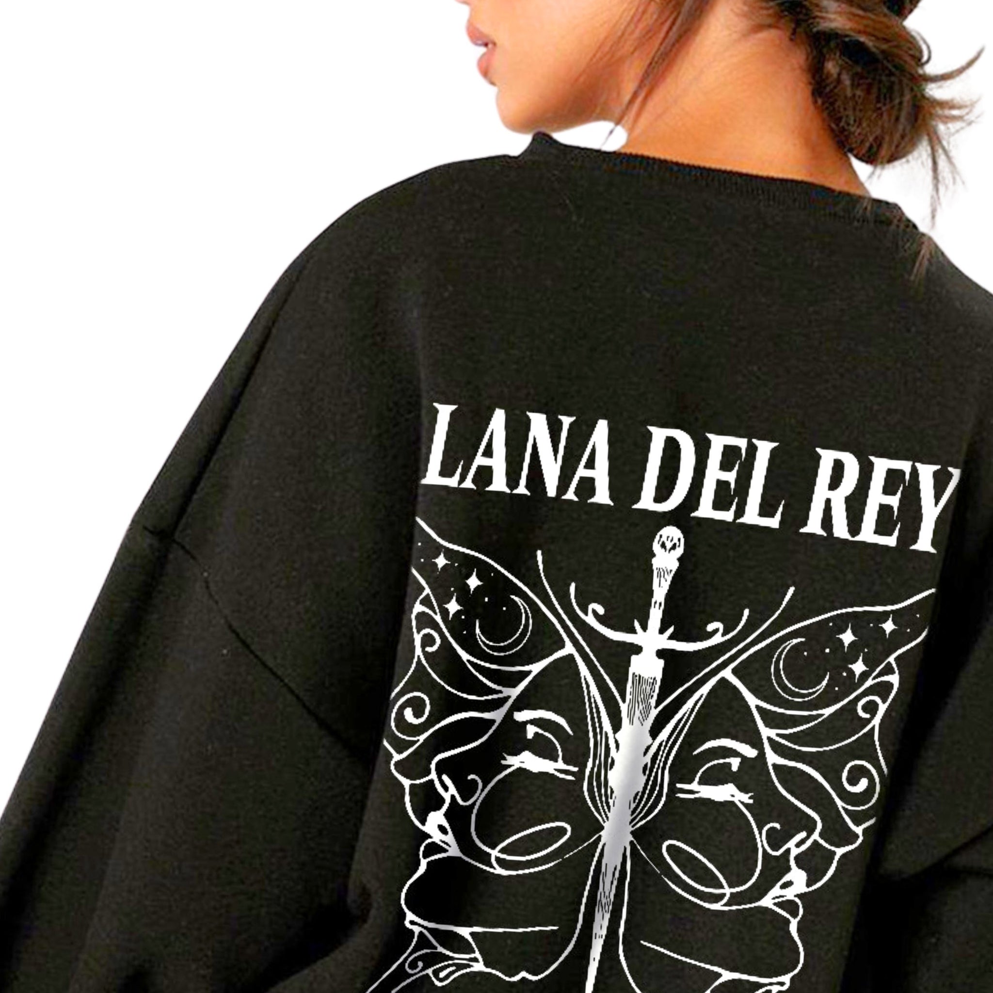 Lana Del Rey Butterfly Back Unisex Sweatshirt