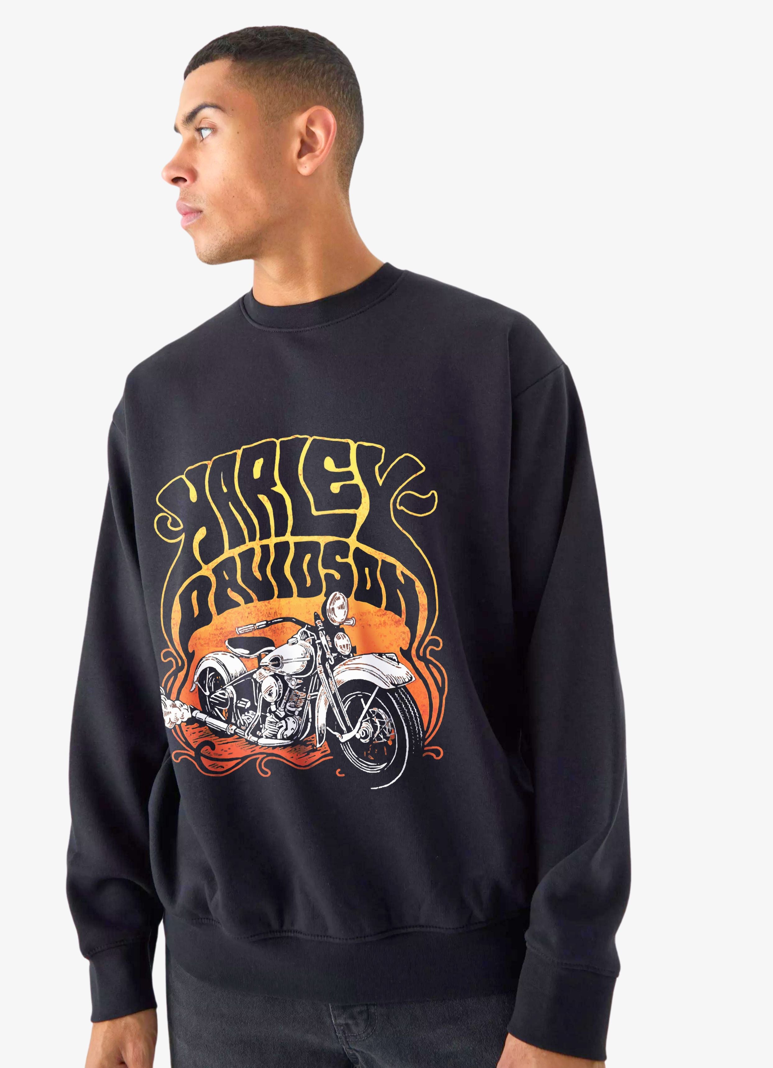 Harley Davidson Black Sweatshirt