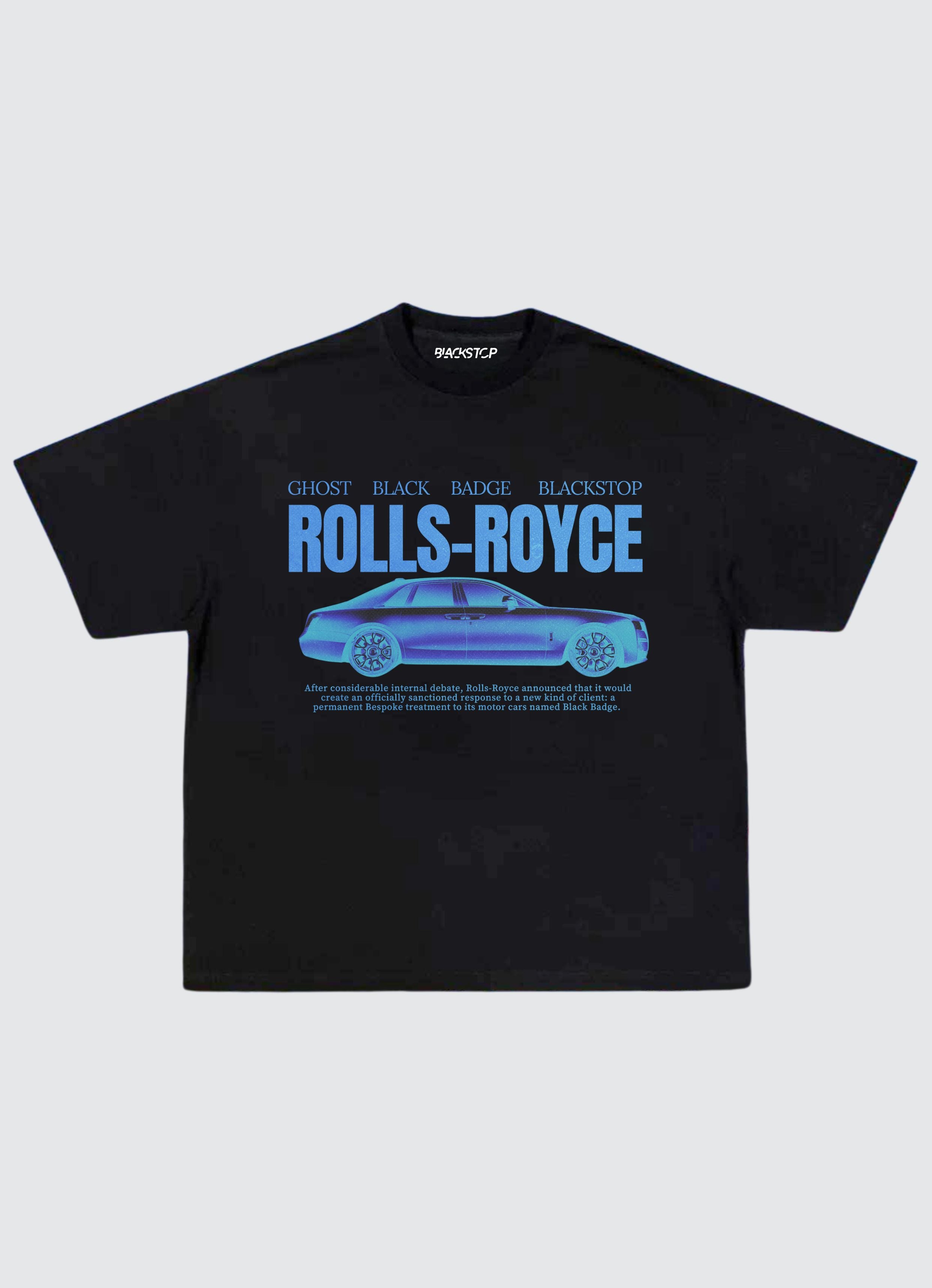 Rolls-Royce Ver 1 Black Oversized T-shirt