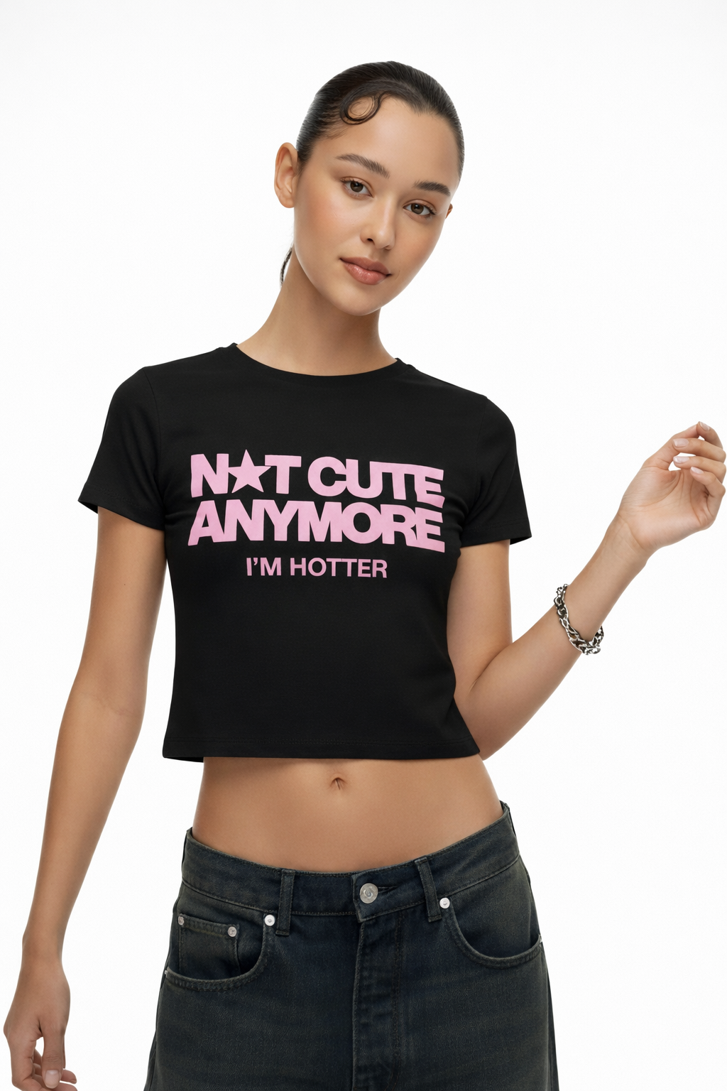 Not Cute Anymore Crop Top