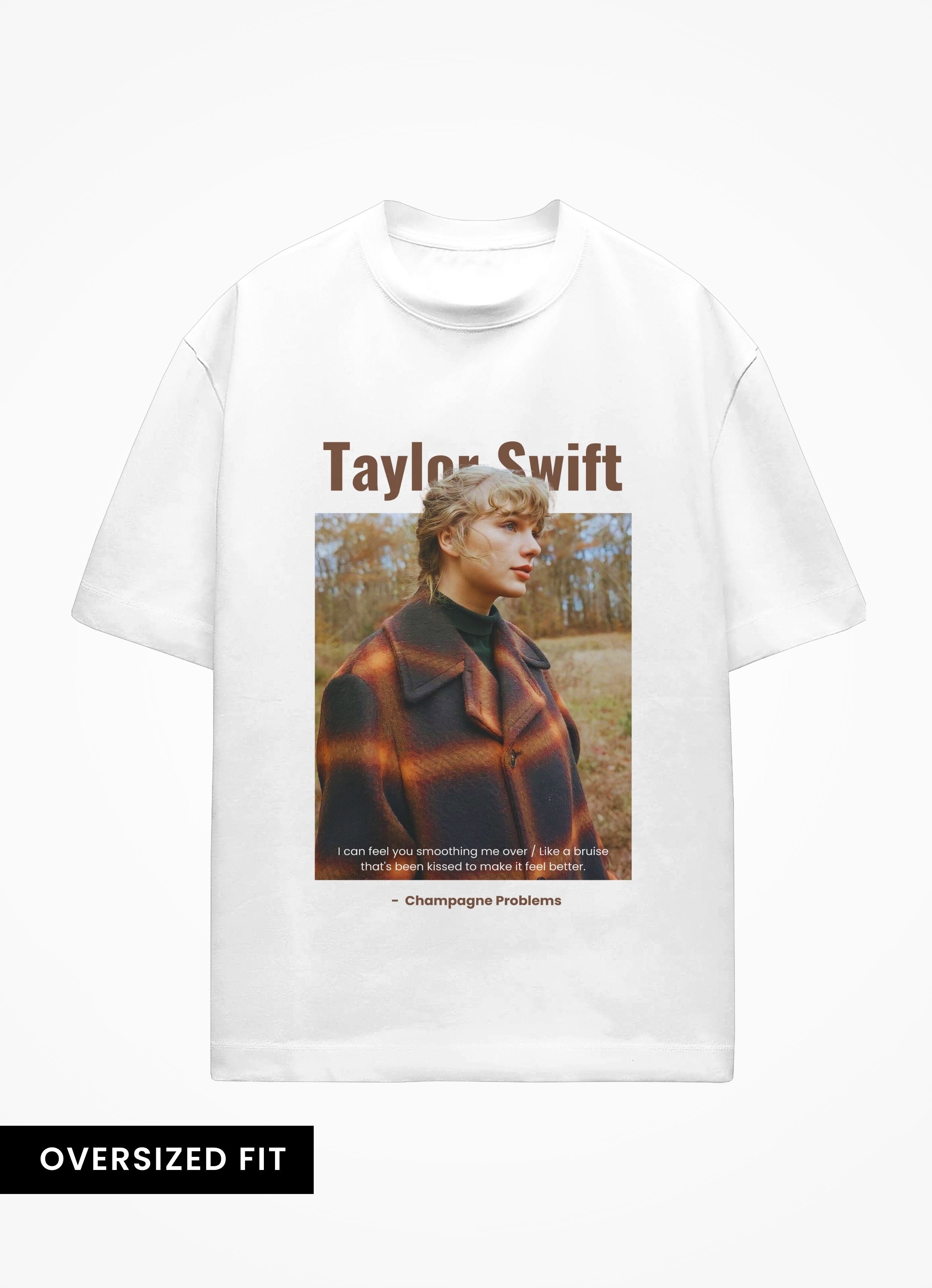 Taylor Swift Champagne Problems Oversized T-shirt