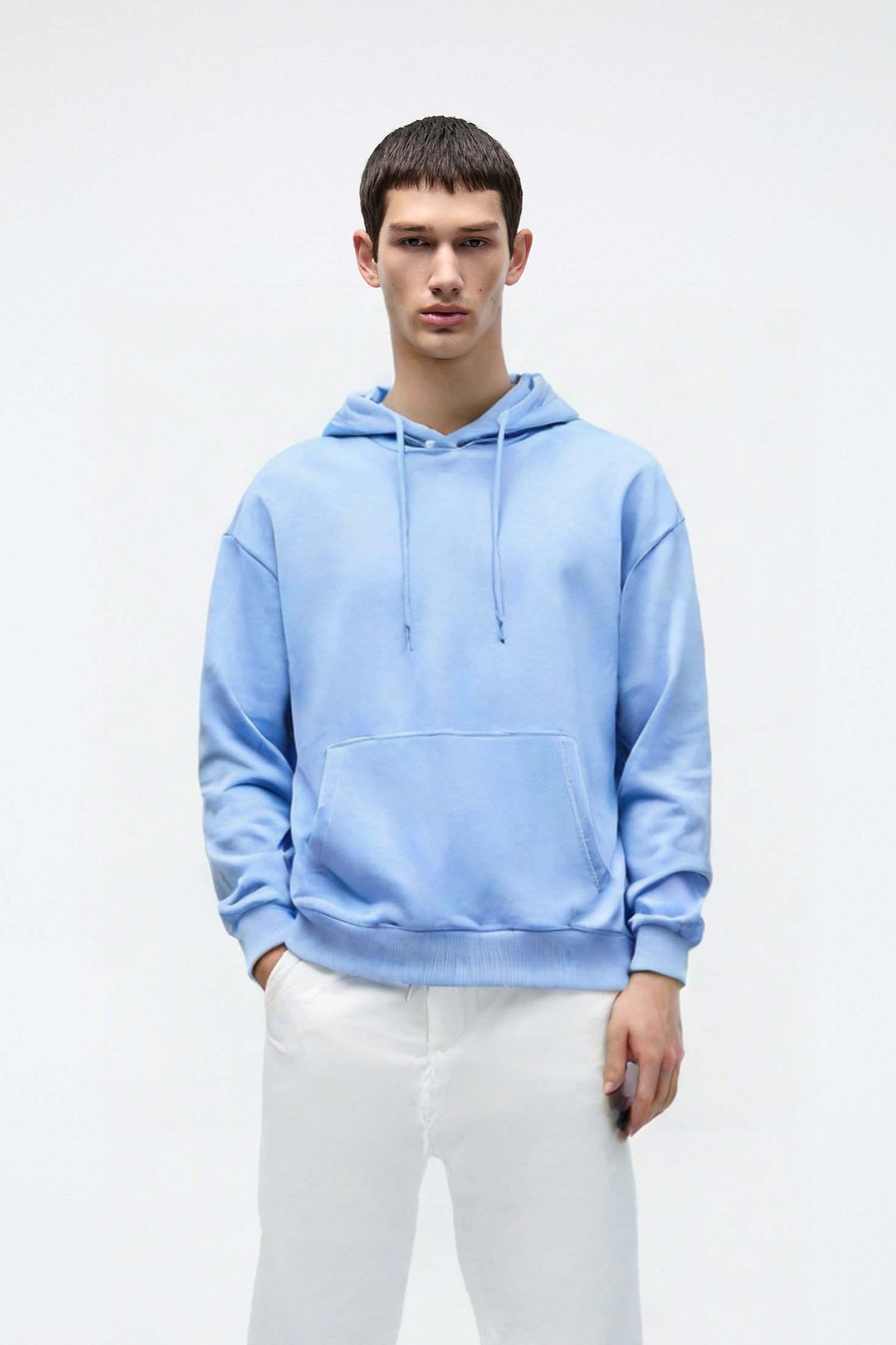 Basic Hoodie - Baby Blue