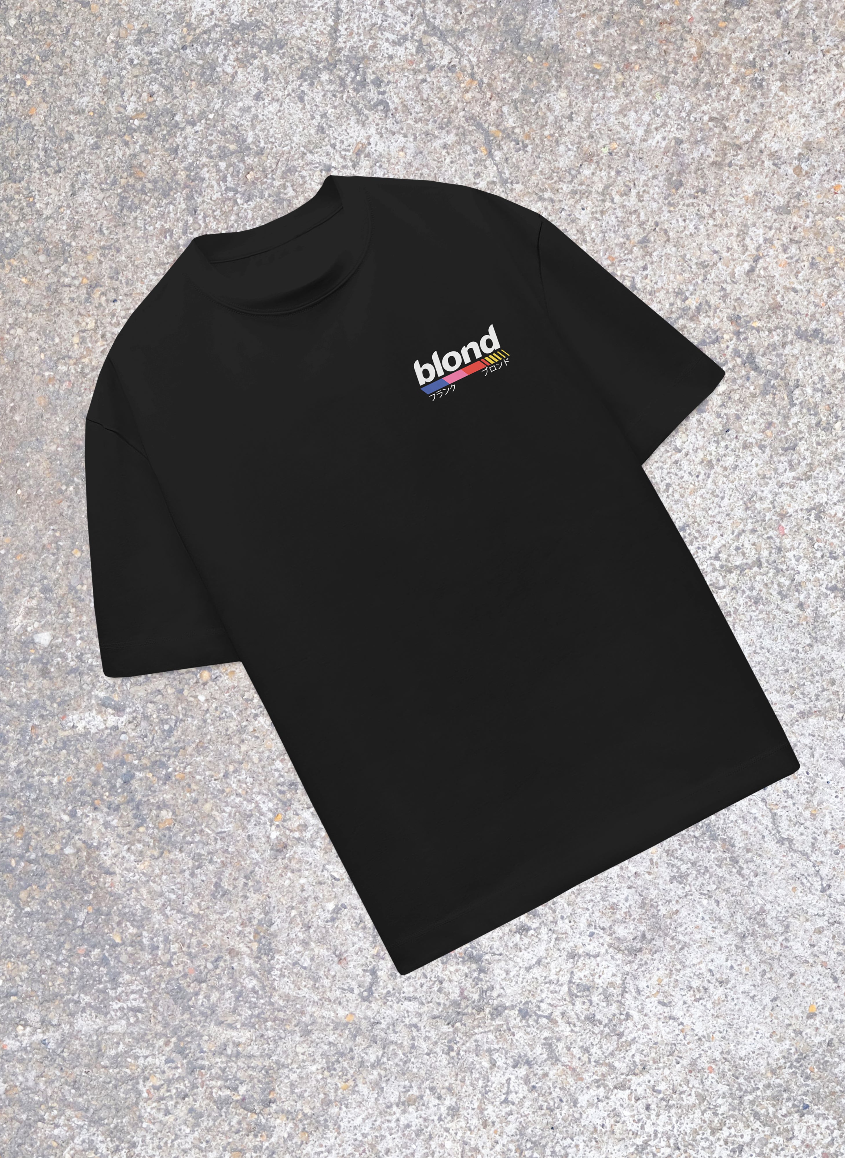 Blonde Ferrari Black Oversized Tshirt