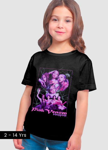 Blackpink Pink Venom Kids Unisex T-shirt