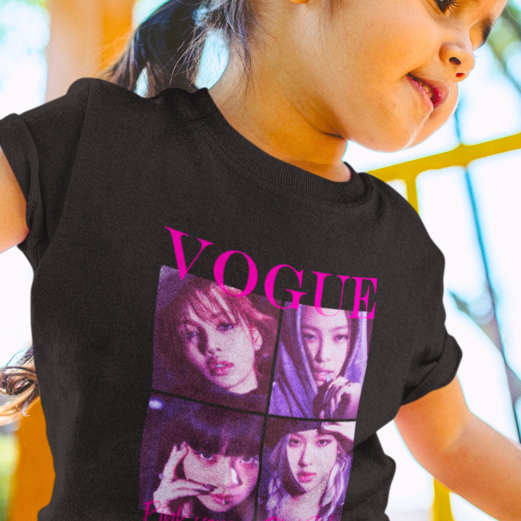 Blackpink Vogue Kids Unisex T-shirt