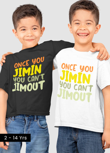 Once You Jimin Kids Unisex T-shirt