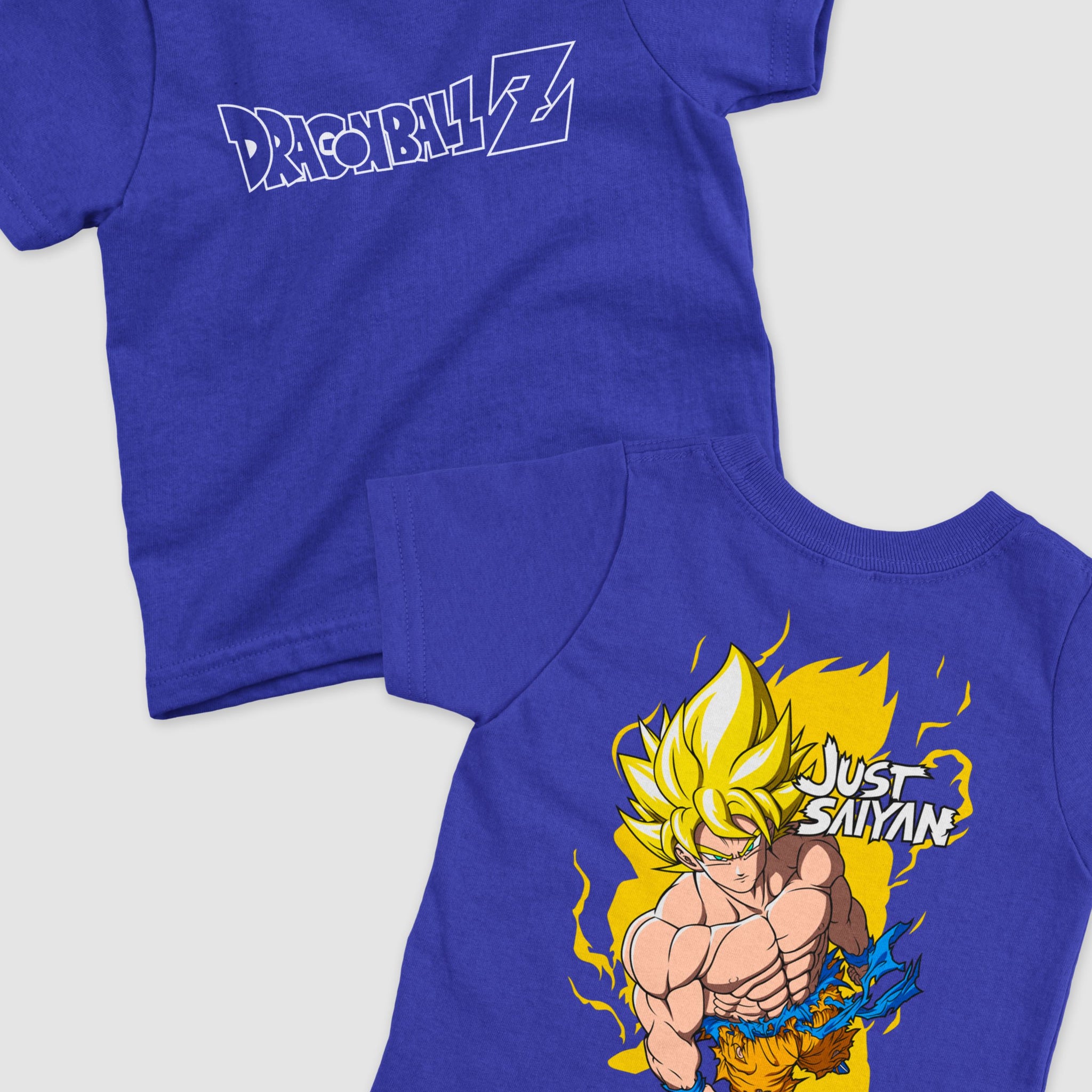 Dragon Ball-Z Blue Kids Unisex T-shirt