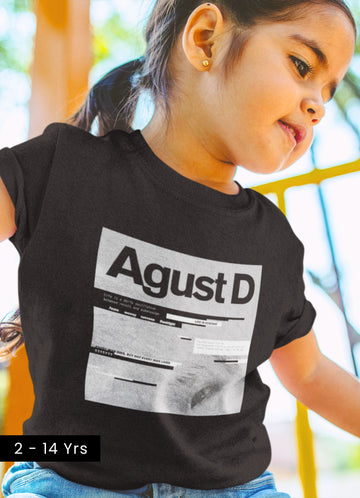 Agust-D Kids Unisex T-shirt