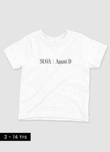 Suga AgustD D-Day Unisex Kids Tshirt