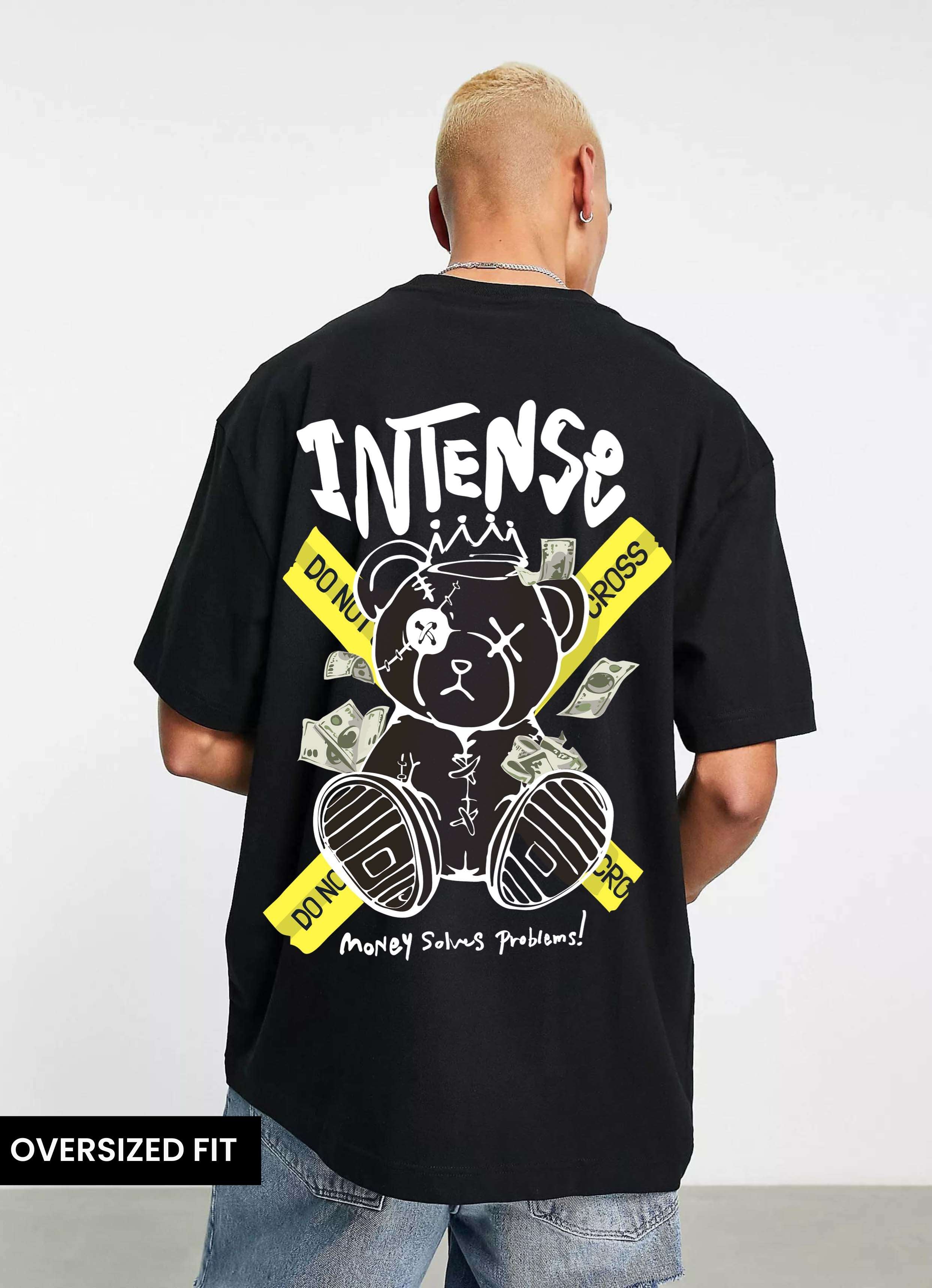 Bear Streetwear Oversized Unisex T-shirt #2