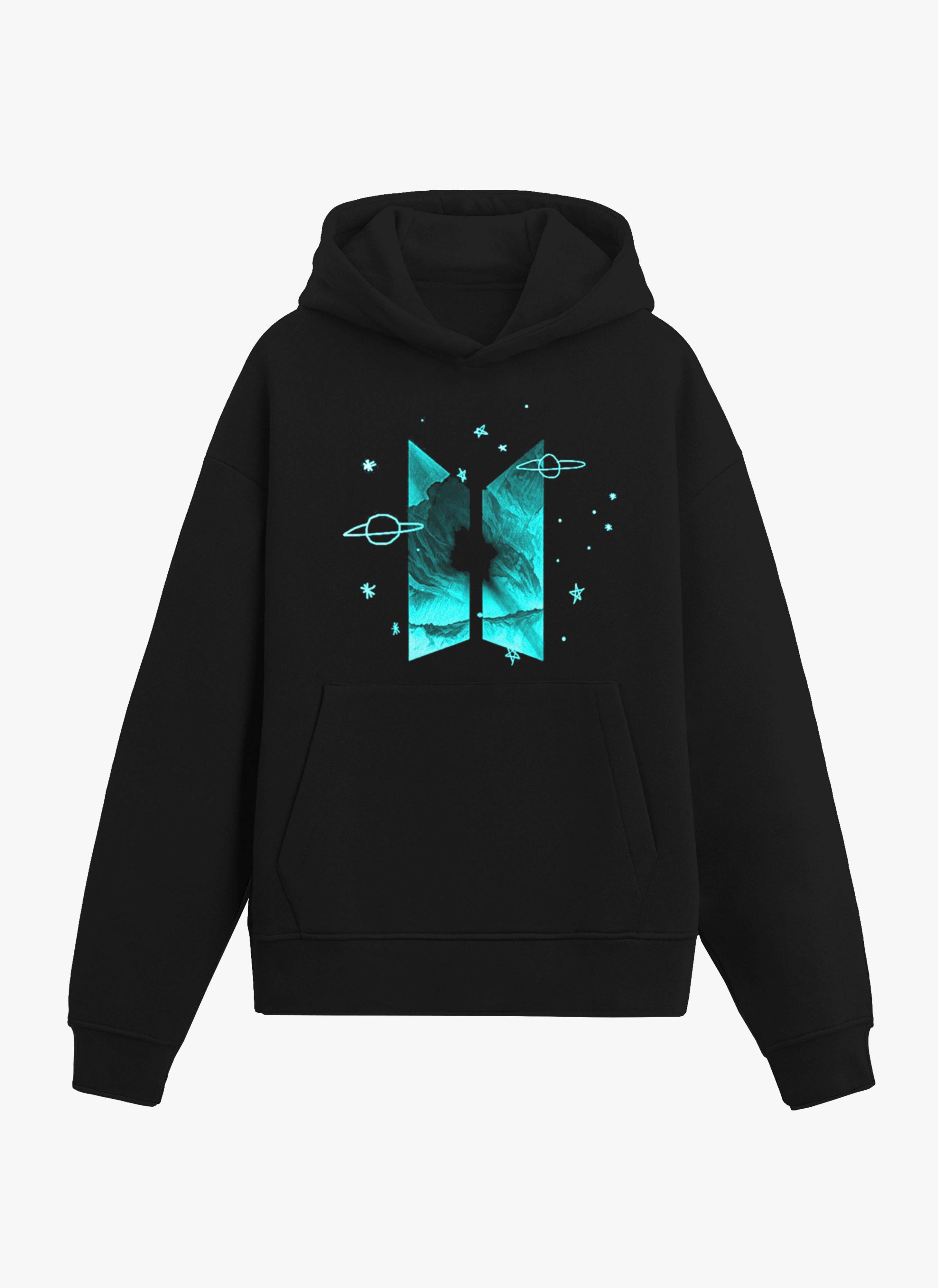 BTS  Blue Galaxy Unisex Hoodie | Sale