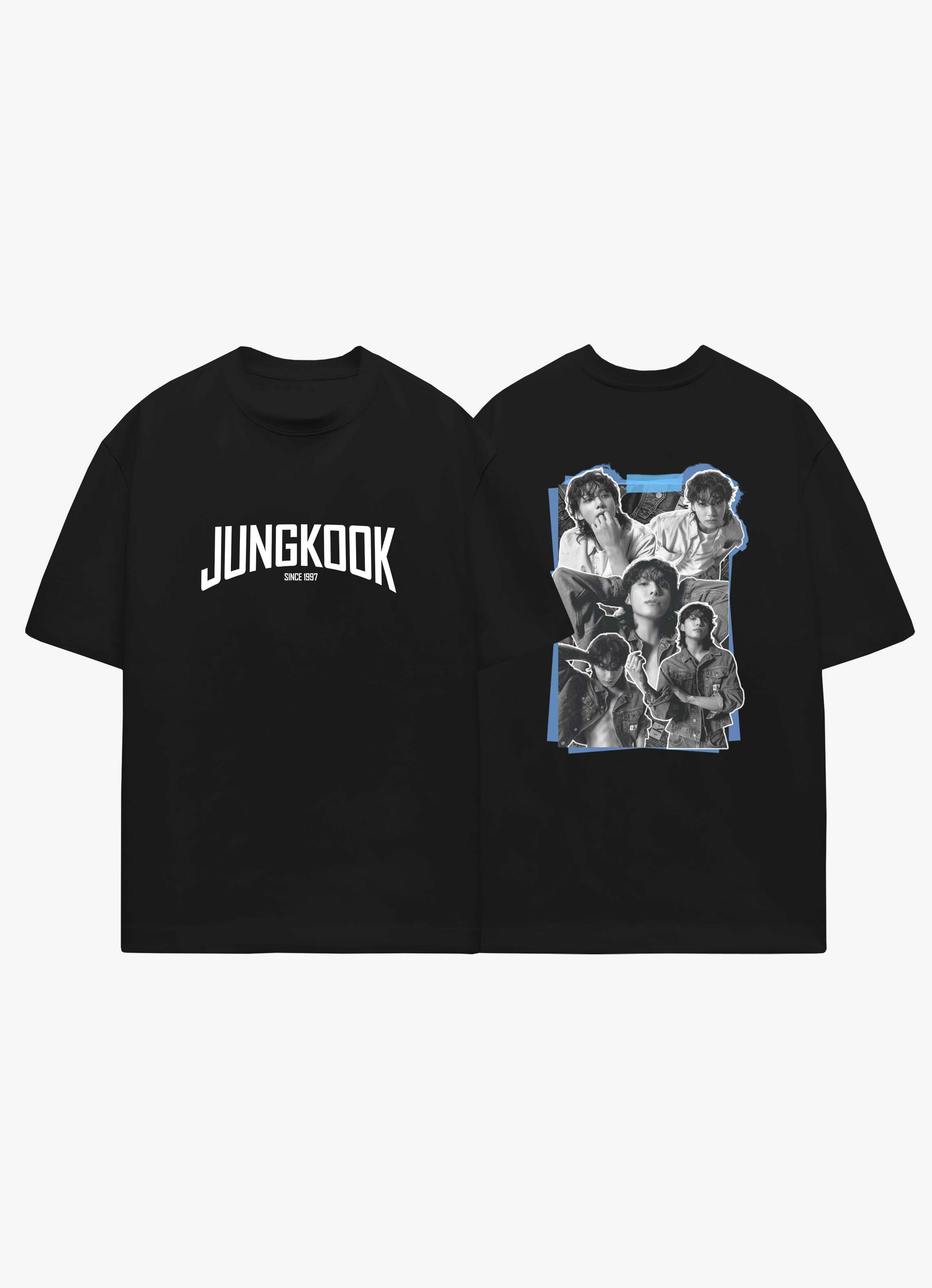 Jungkook Ck F&B Oversized Unisex T-Shirt | Sale