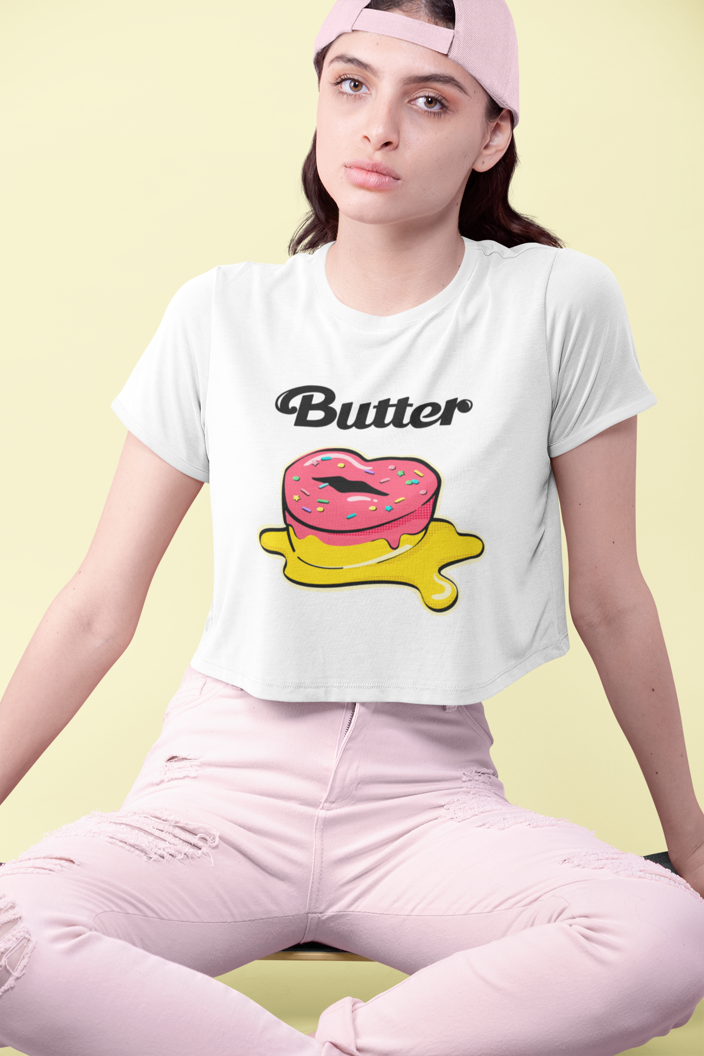 BTS Pink Butter Crop top | BFS