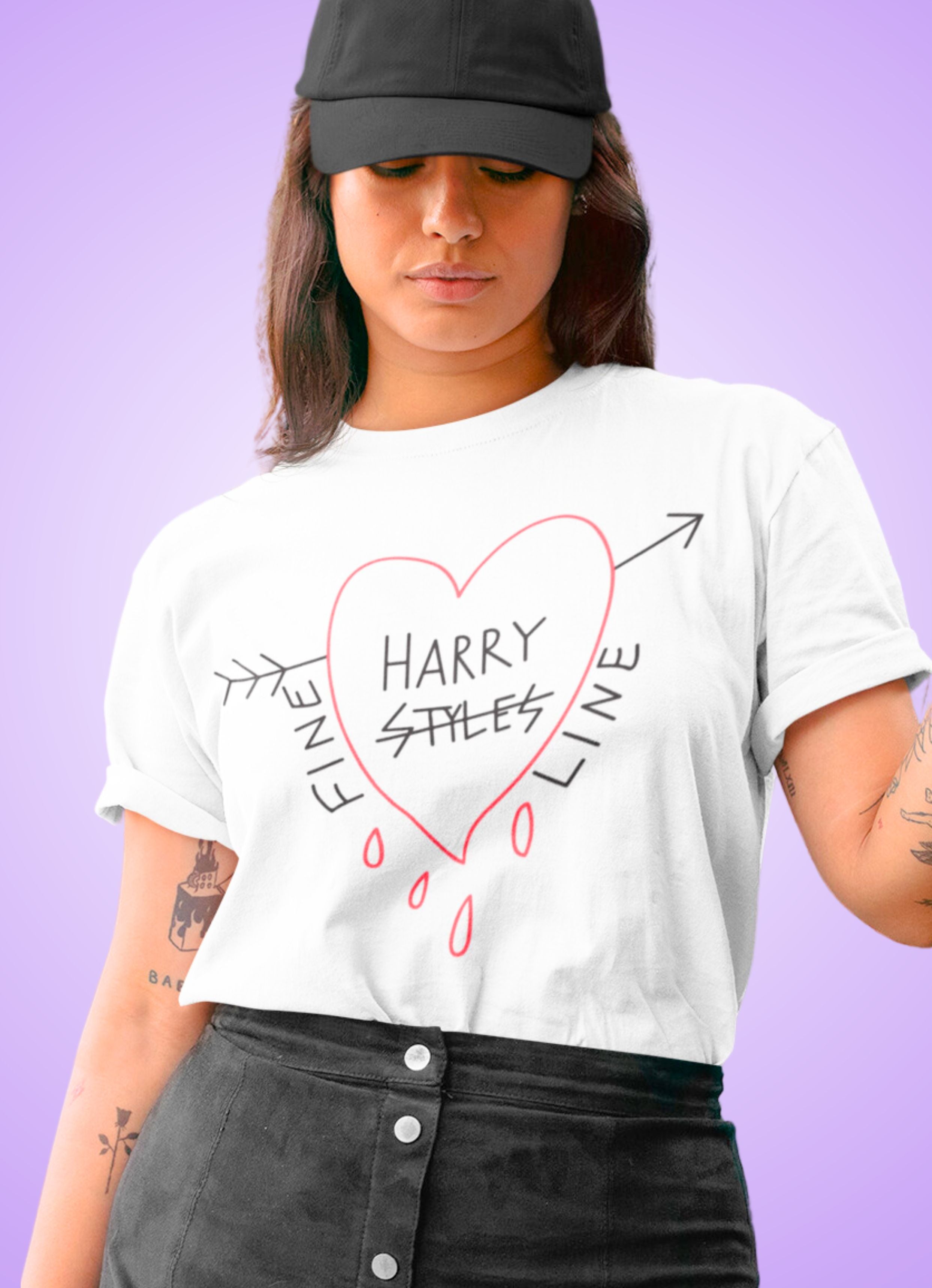 Harry Styles Fine Line Logo Women Tshirt | BFS