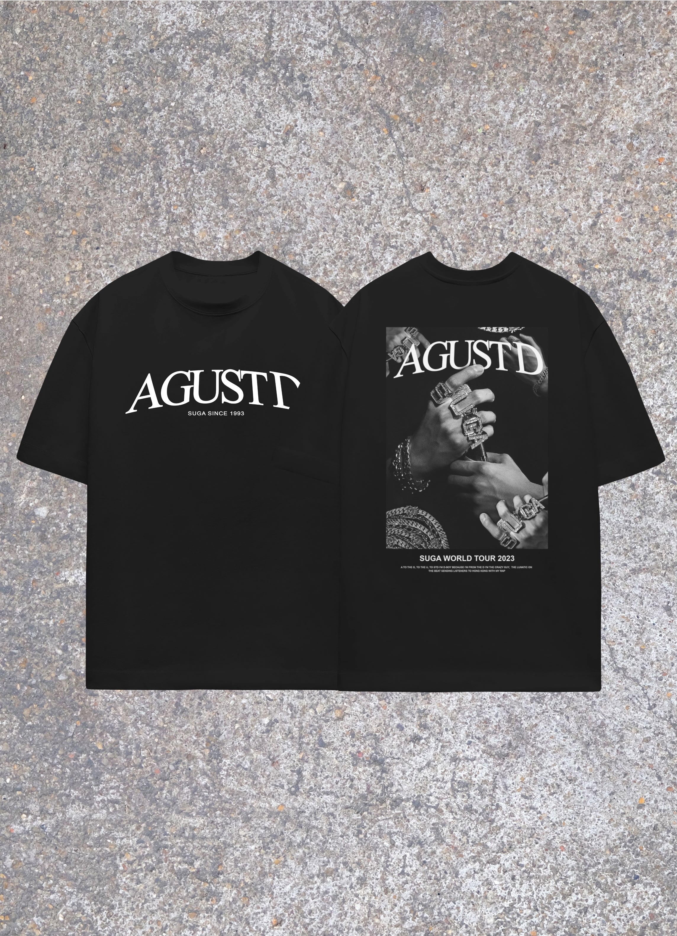Agust-D Tour #2 Oversized T-shirt