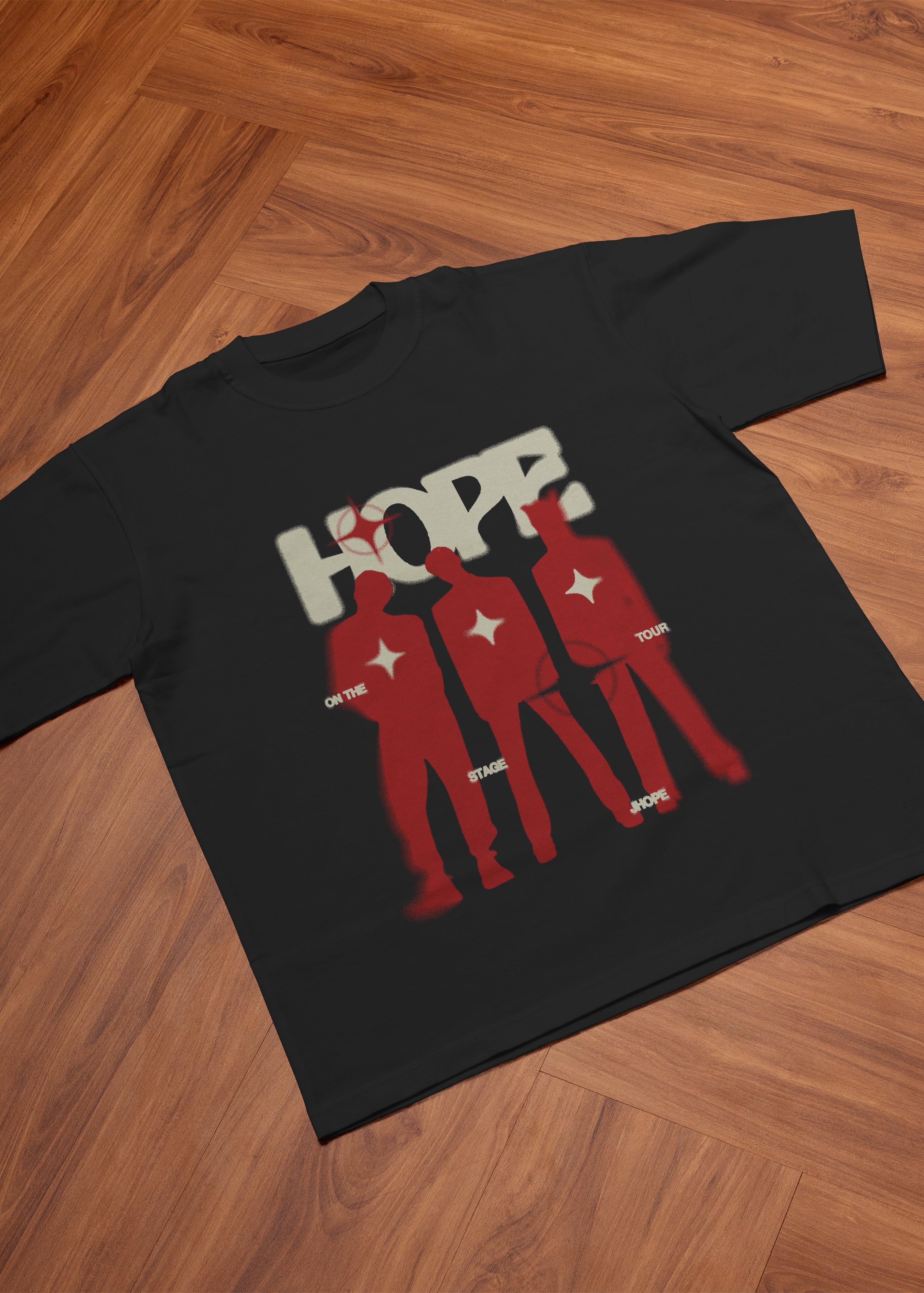 Hope On The Stage Oversized Tshirt