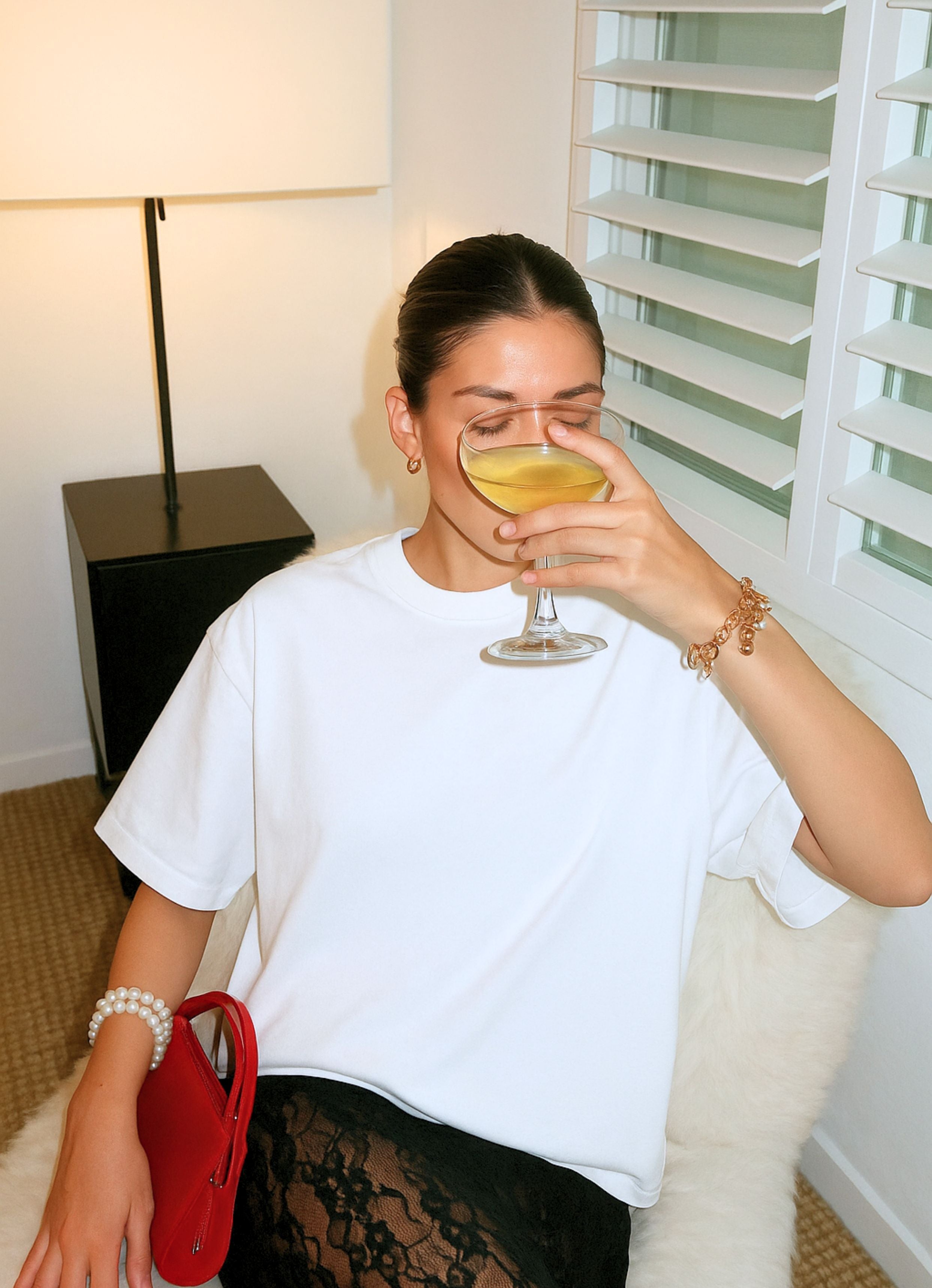 Basic Oversized Tshirt - White