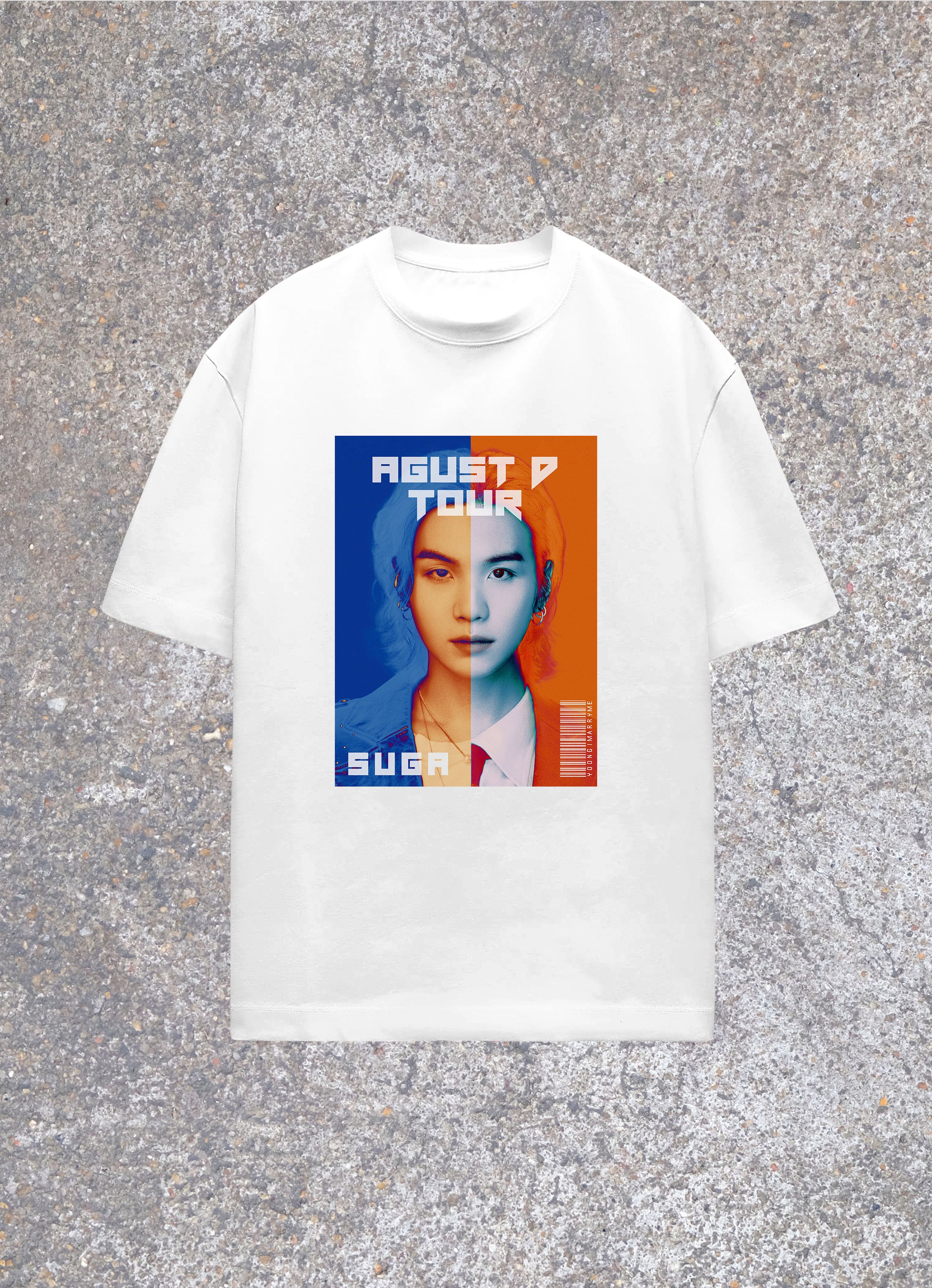 Agust-d Tour Oversized Unisex T-shirt