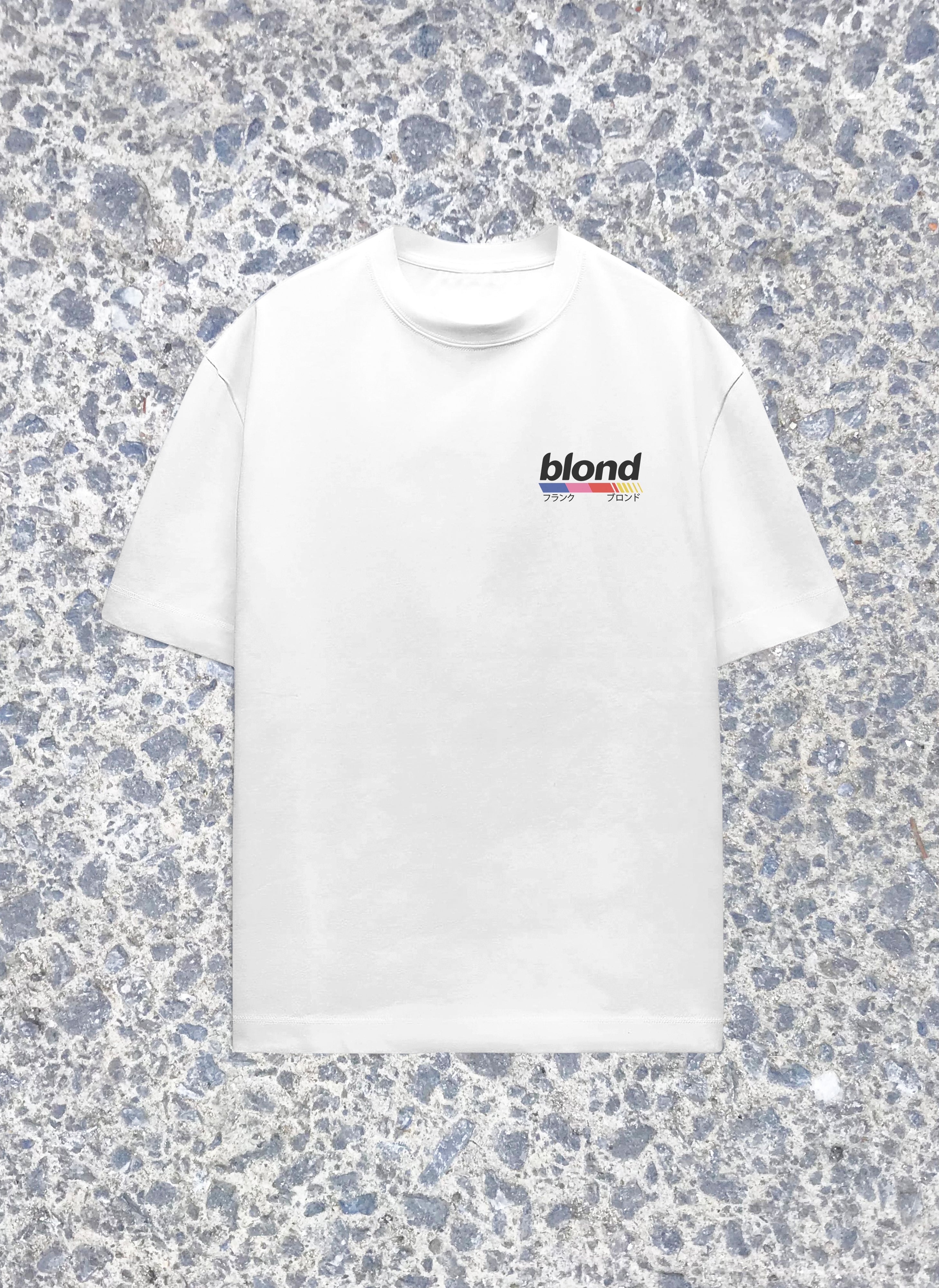 Blonde Ferrari White Oversized Tshirt